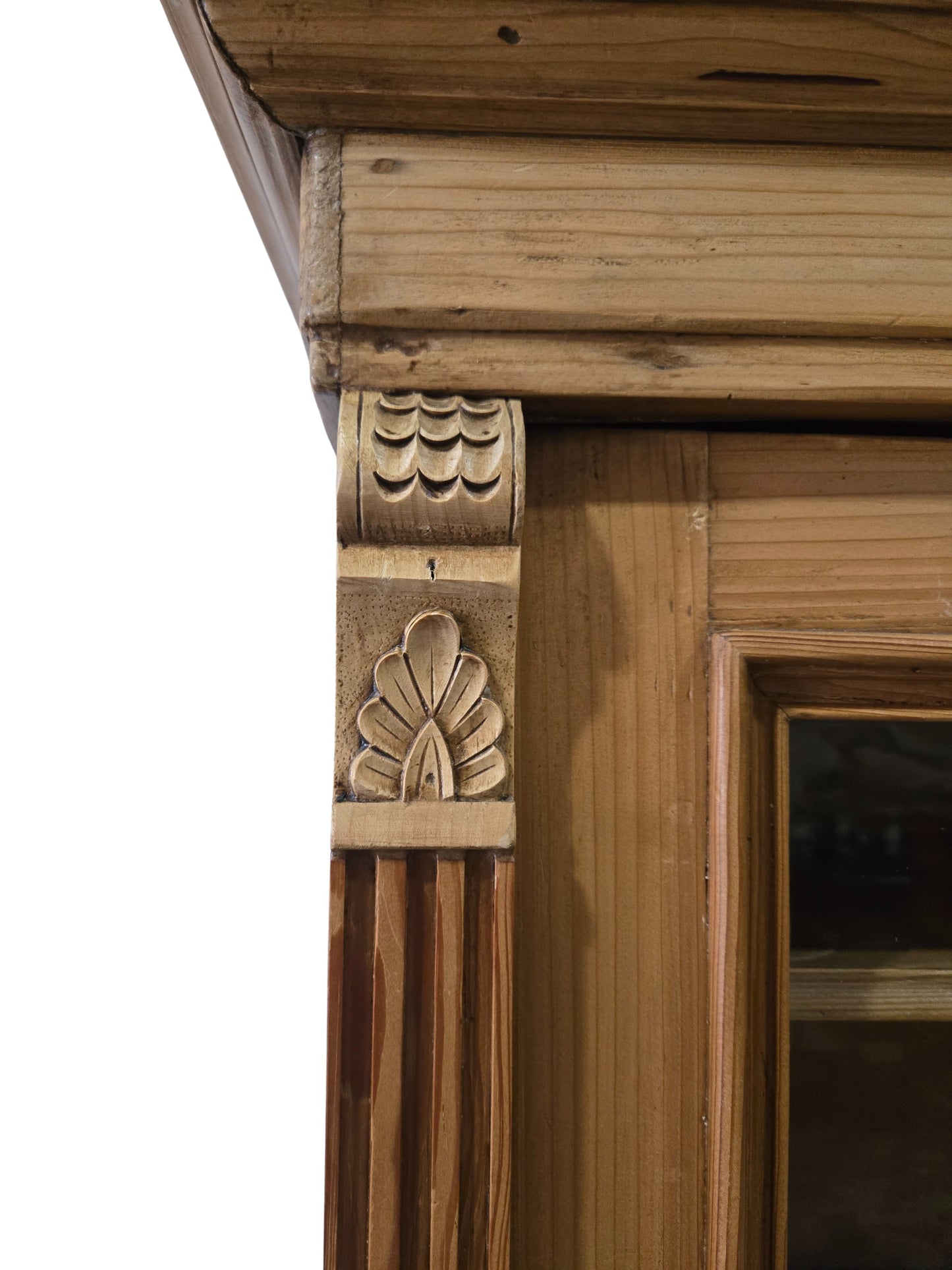 Early Century German Pine Hutch
