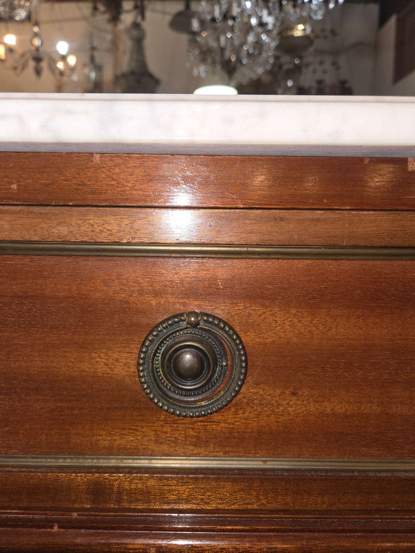 Louis XVI Mahogany Commode