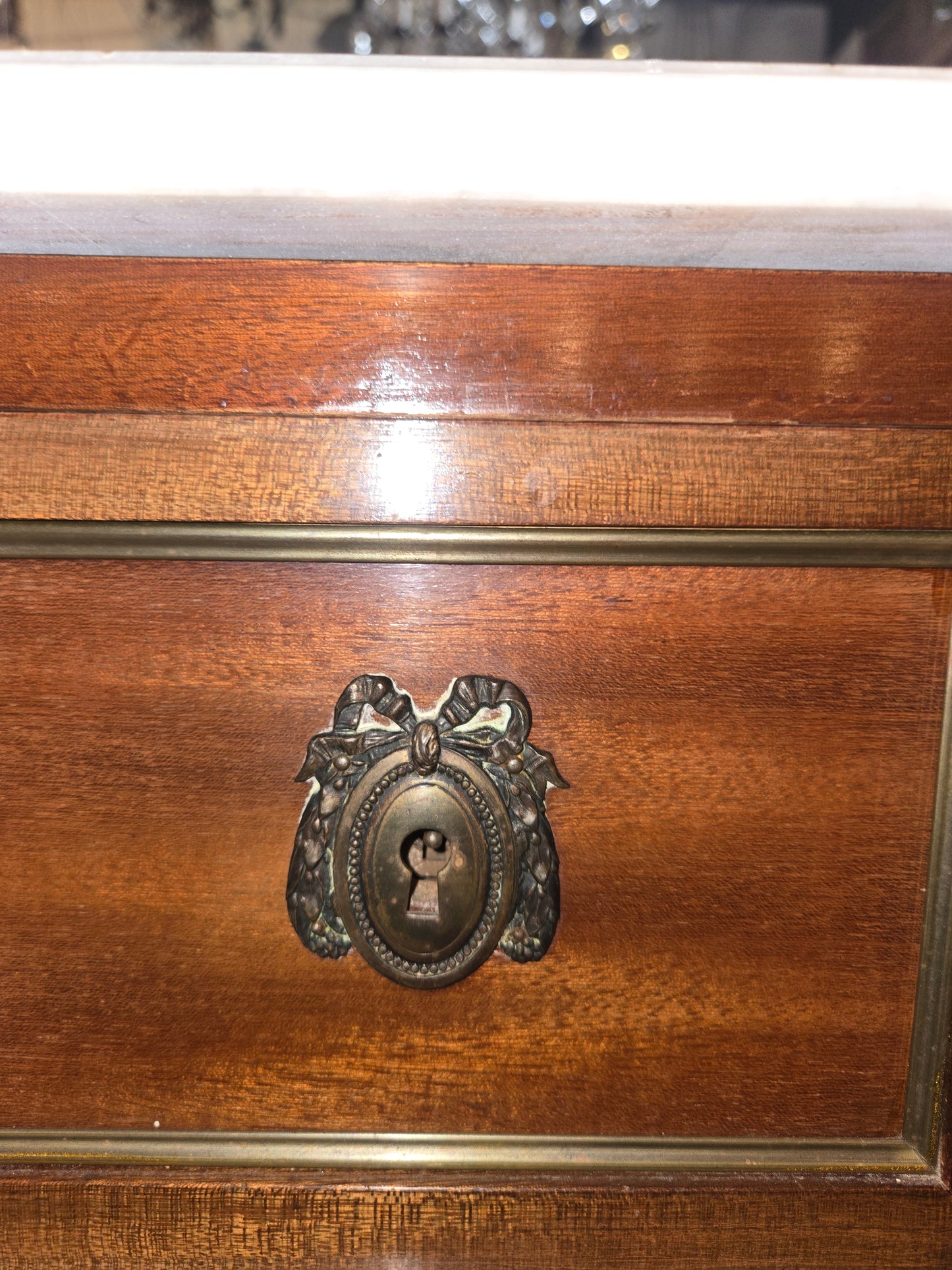 Louis XVI Mahogany Commode