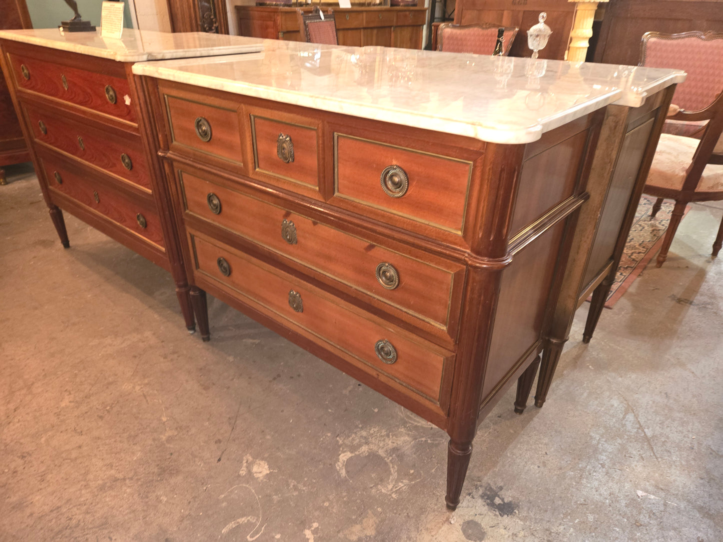 Louis XVI Mahogany Commode