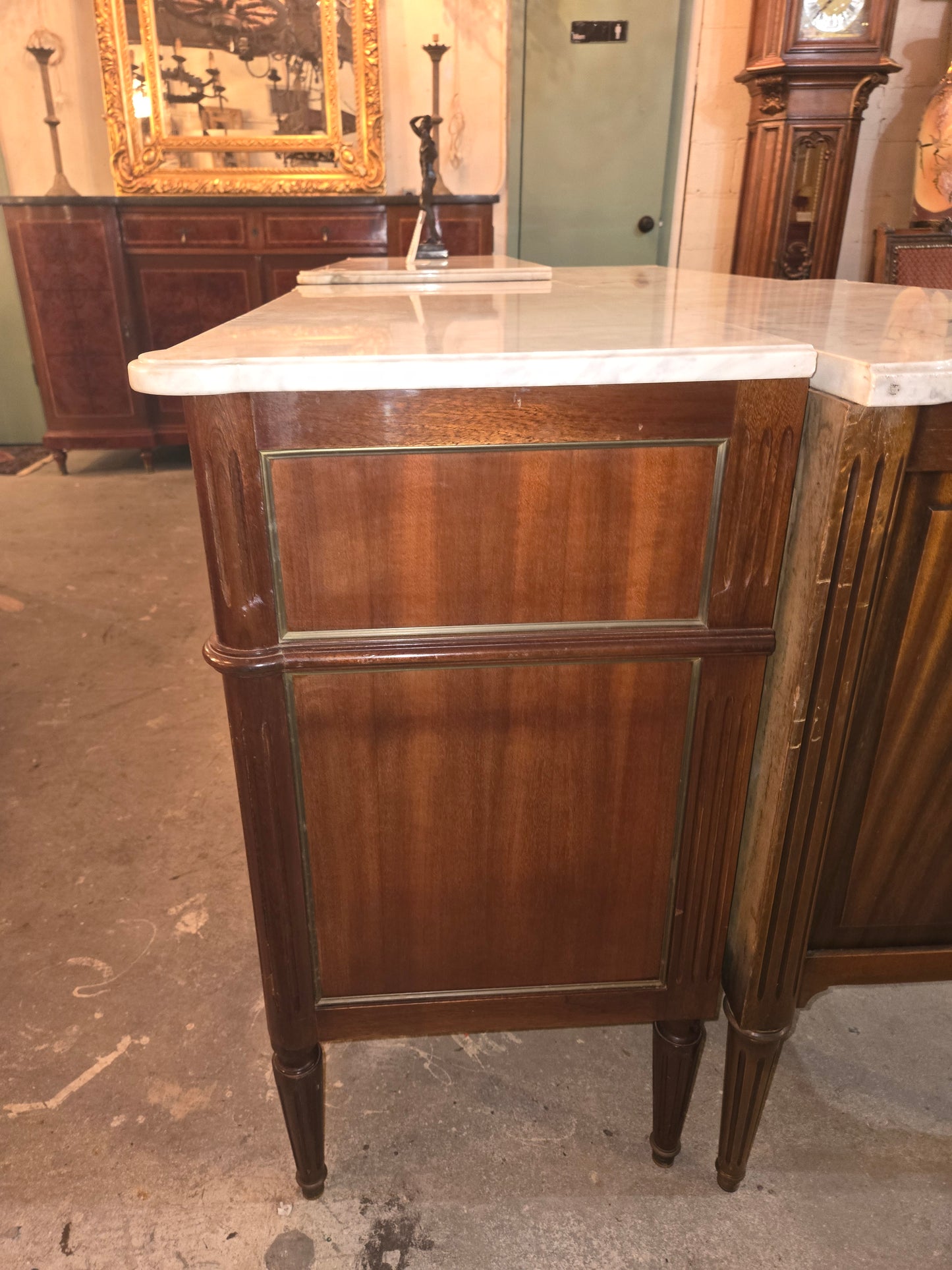 Louis XVI Mahogany Commode