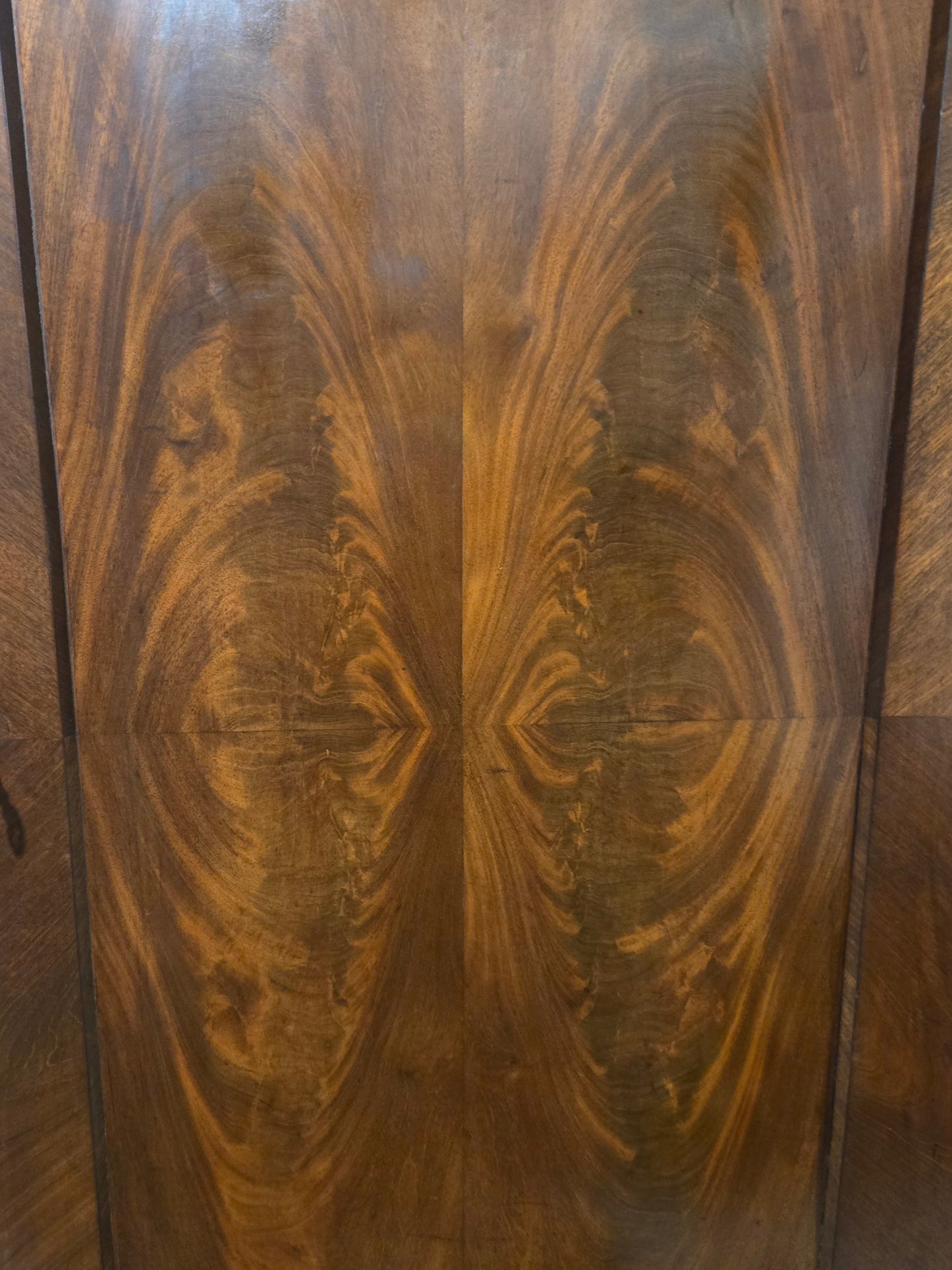 1880s French Mahogany Cabinet