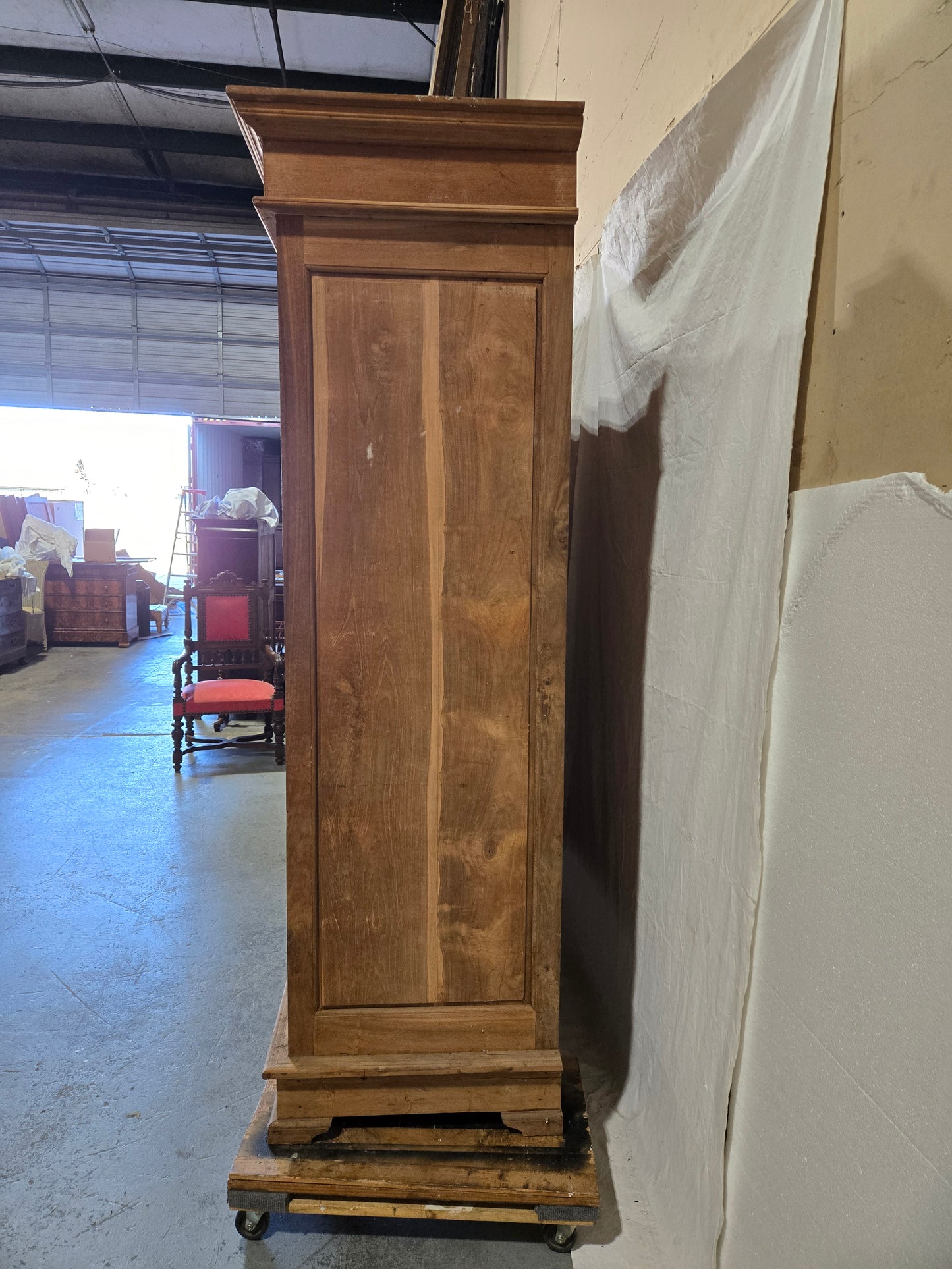 Early century teak armoire XXL