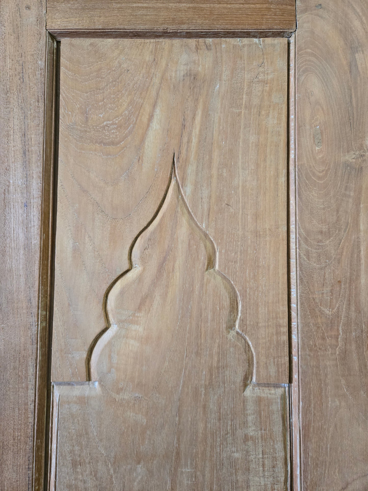 Early century teak armoire XXL
