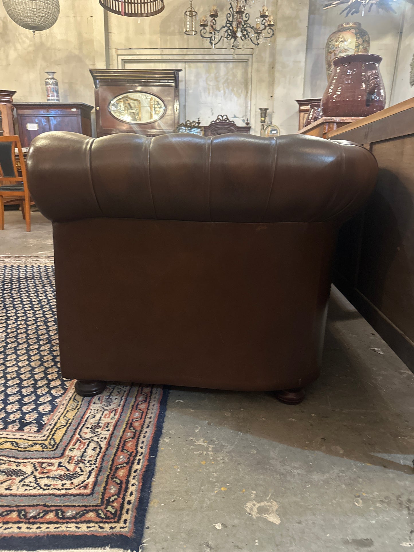 Mid 1900s Chesterfield sofa