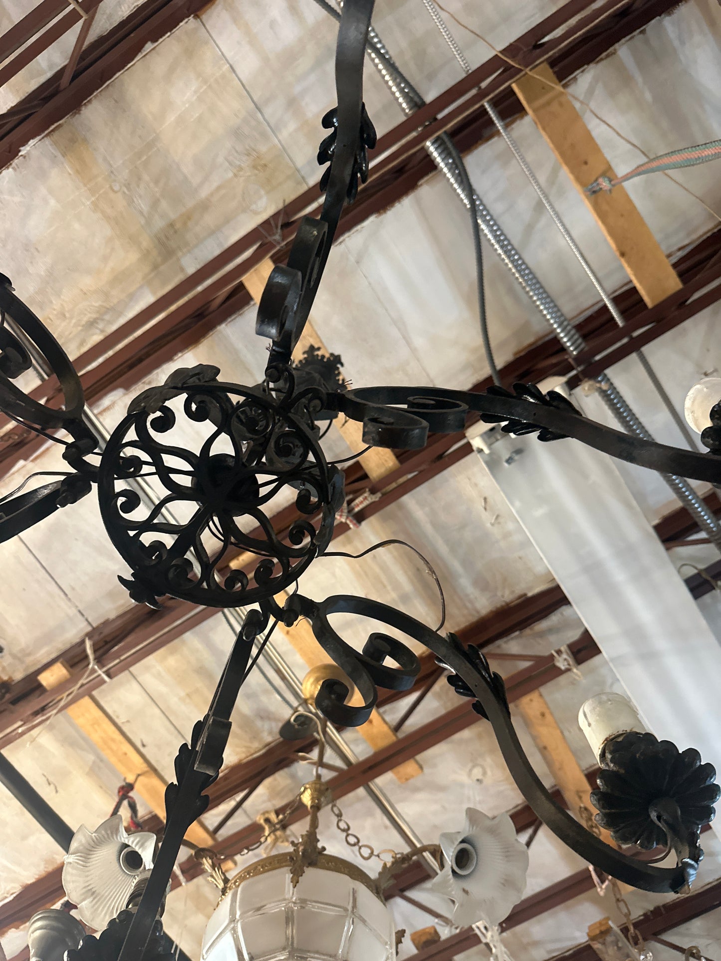 Spanish Rococò Revival Chandelier