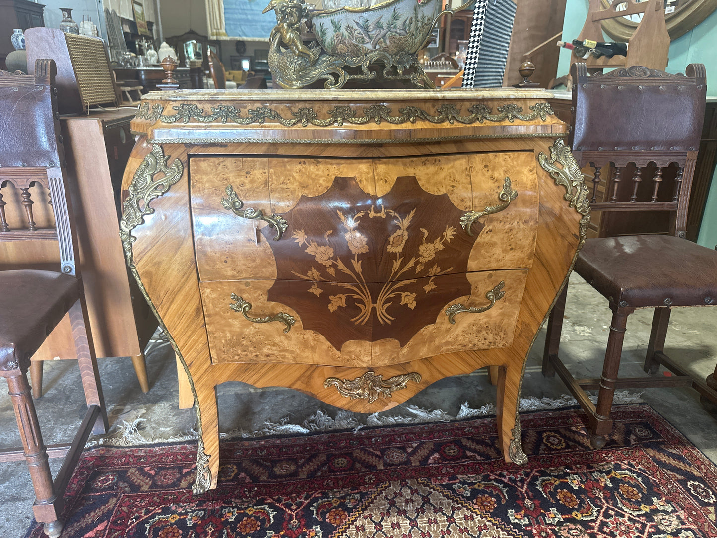 Louis XV Bombay commode
