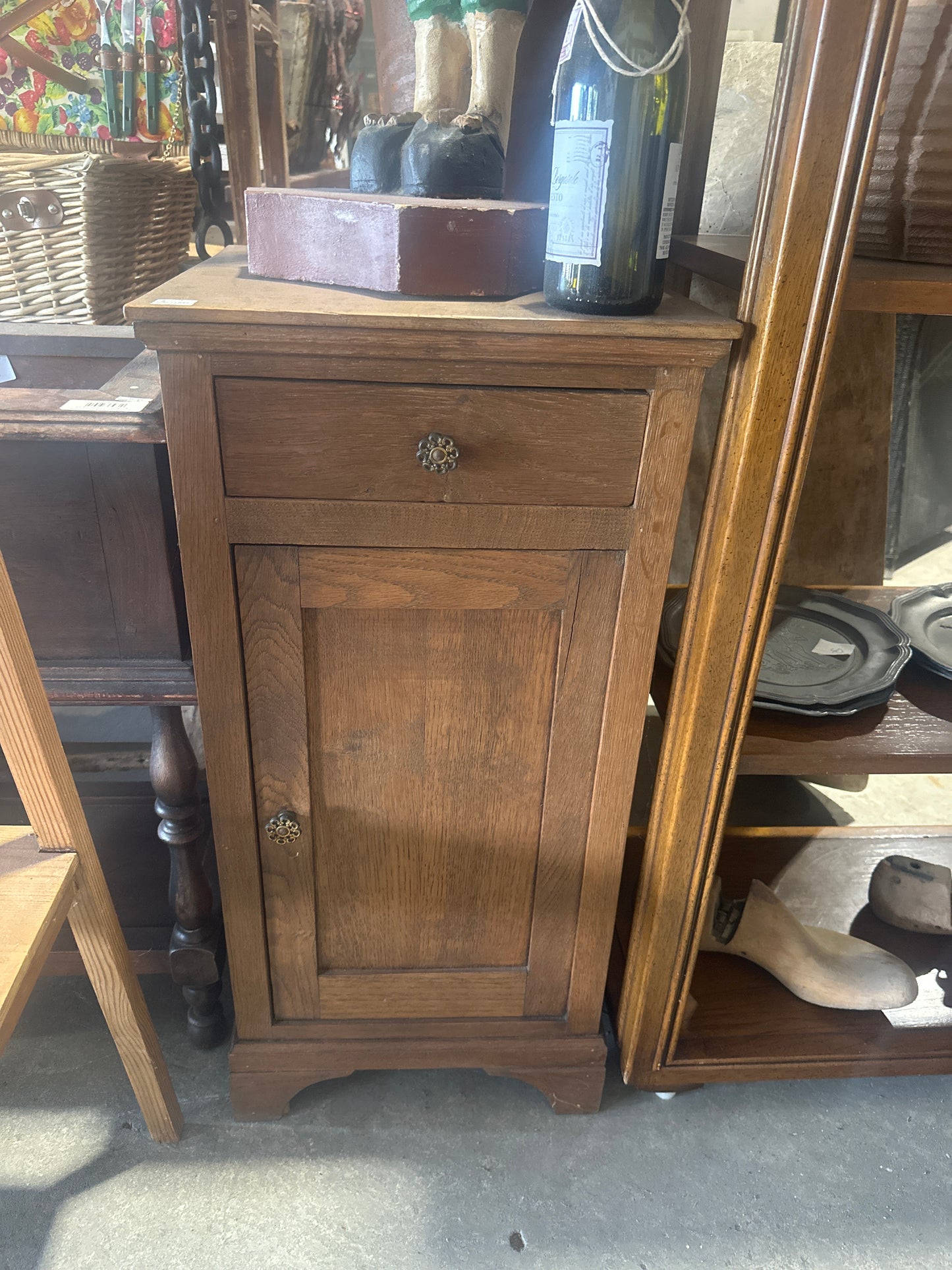 Oak side table