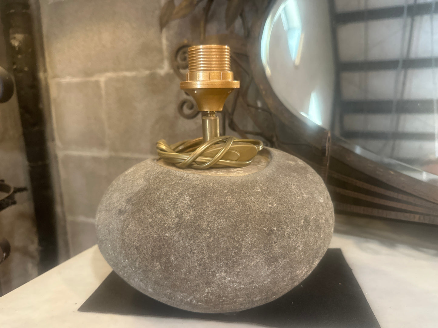 Rock lamp each