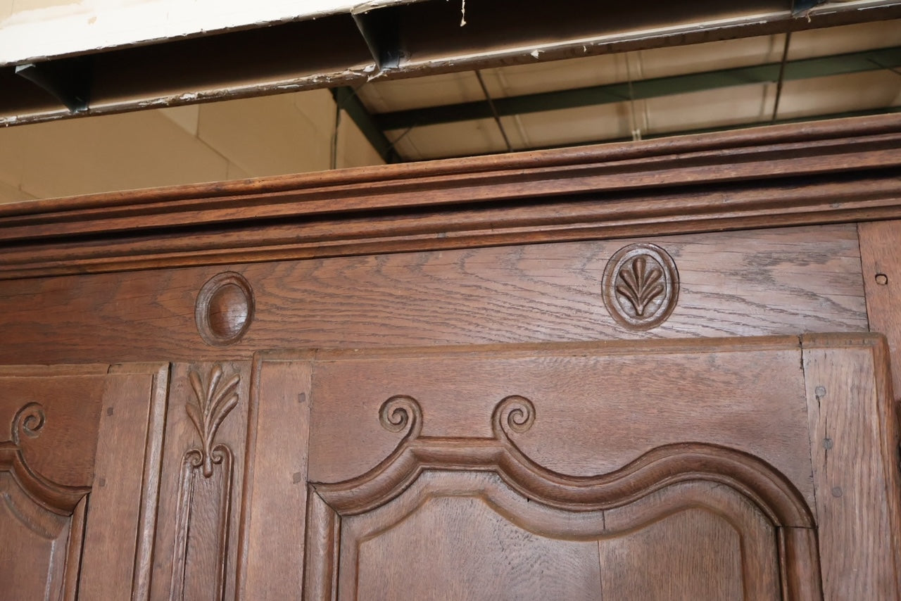 Louis XV Oak Armoire