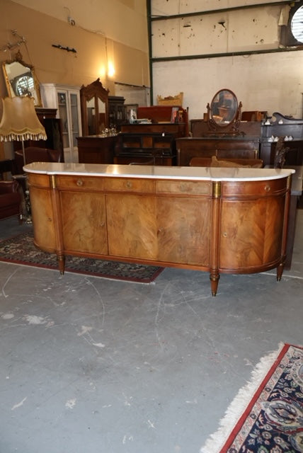 1880's French Sideboard w/ Marble