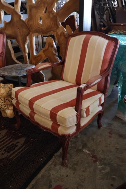 Mahogany Upholstered Chair