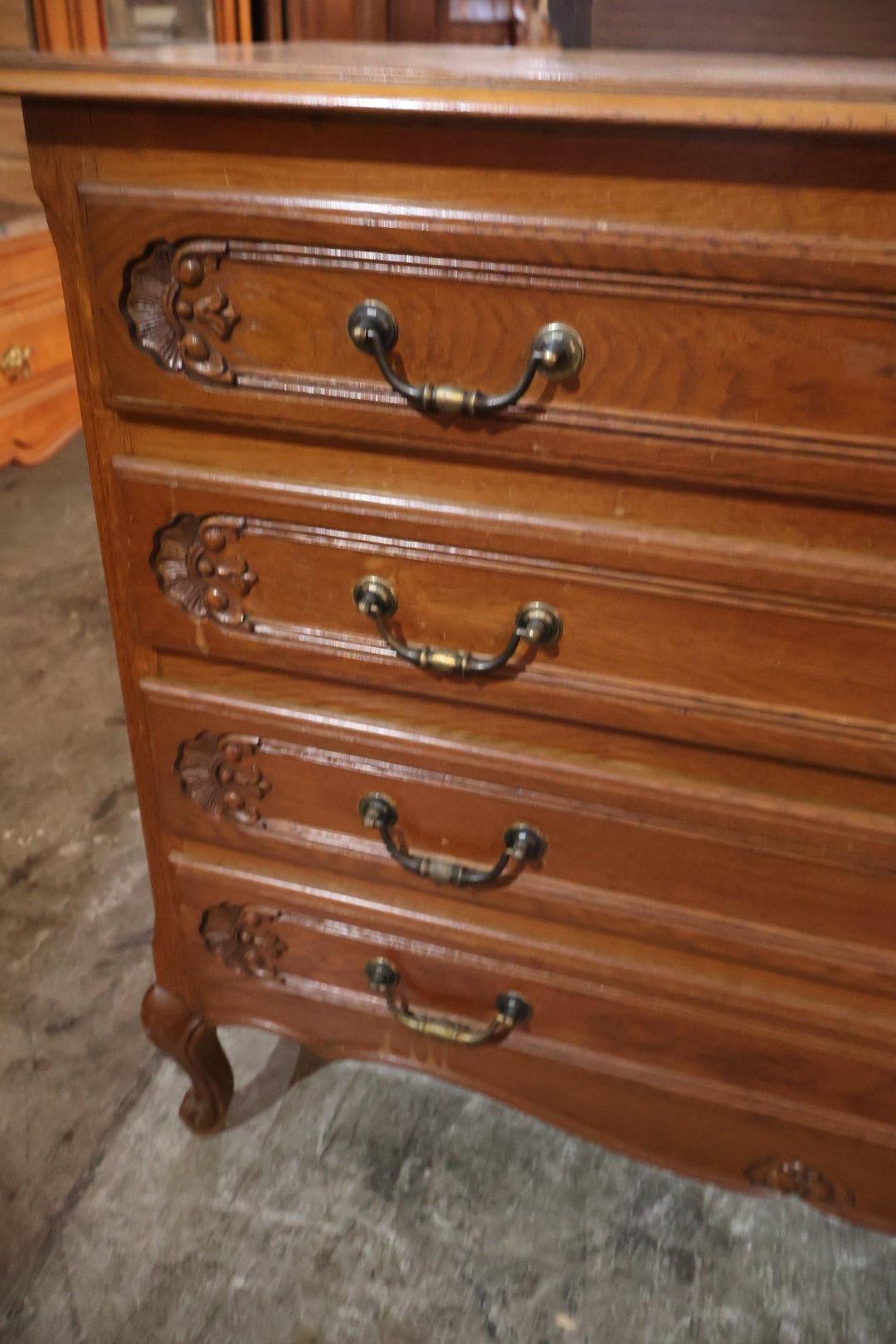 1920s French LXVI Oak Commode
