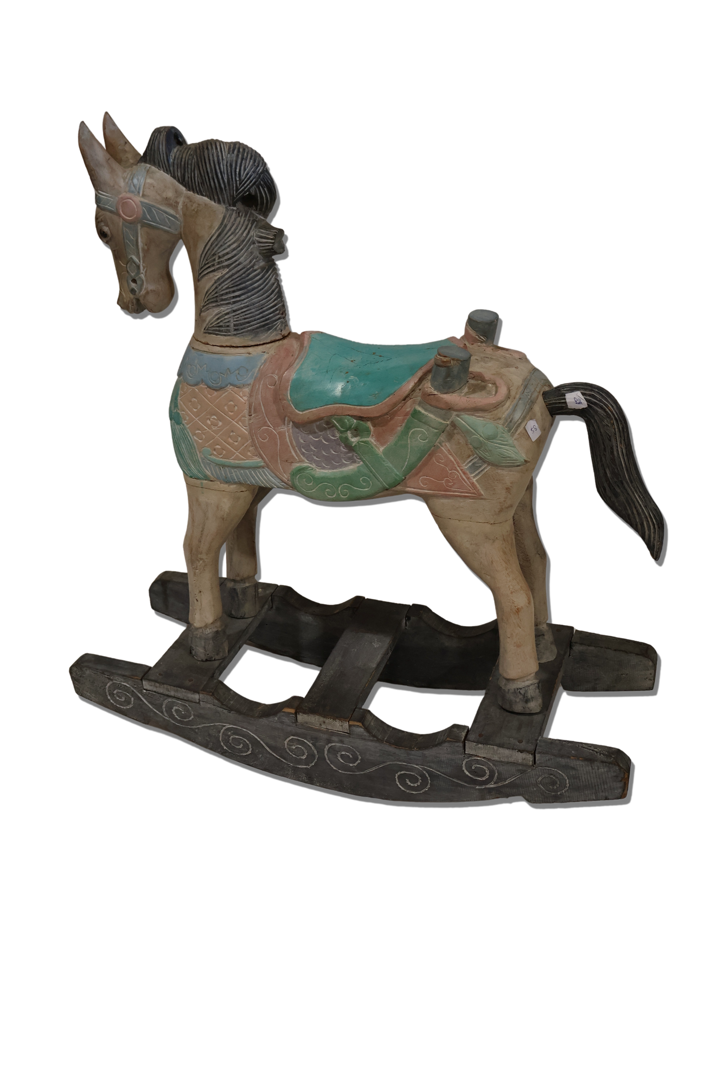 1970s Dutch Rocking Horse
