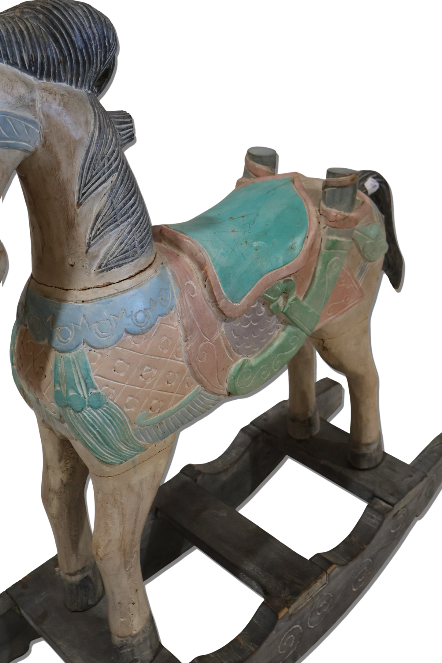 1970s Dutch Rocking Horse