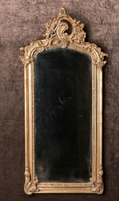 Small Gilded Mirror