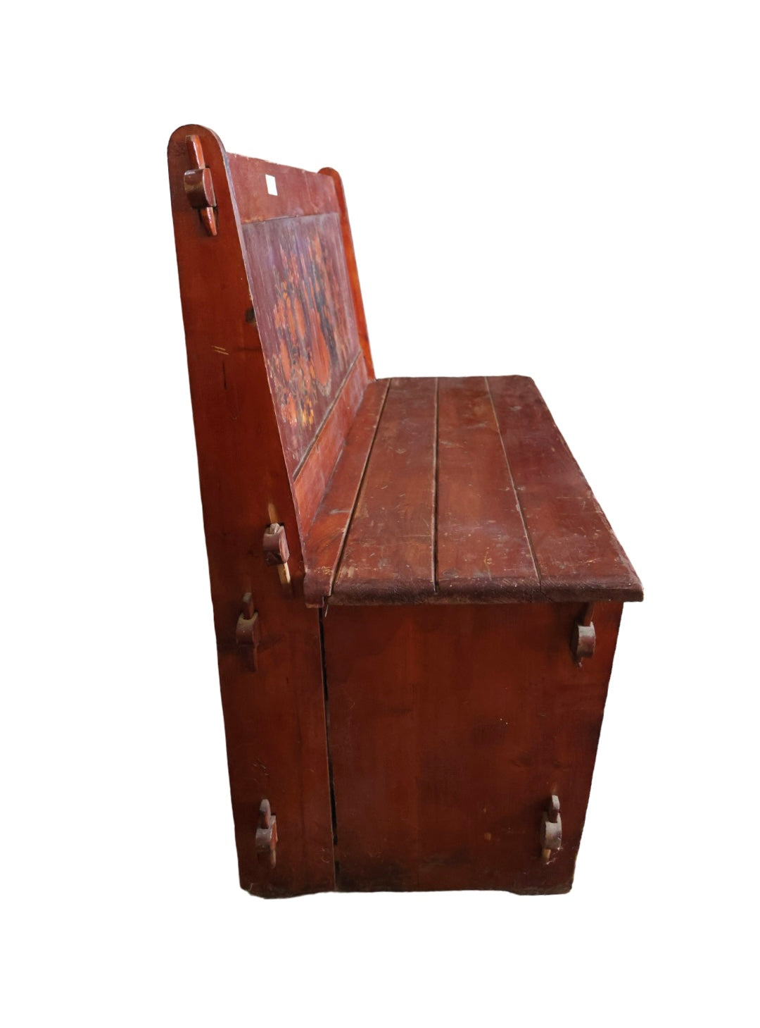 Painted Dutch Bench 1880 Holland