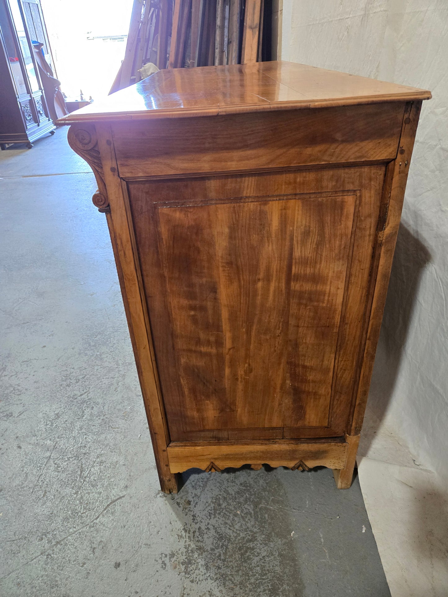 Mid 1800s Cherry Wood Provincial Buffet