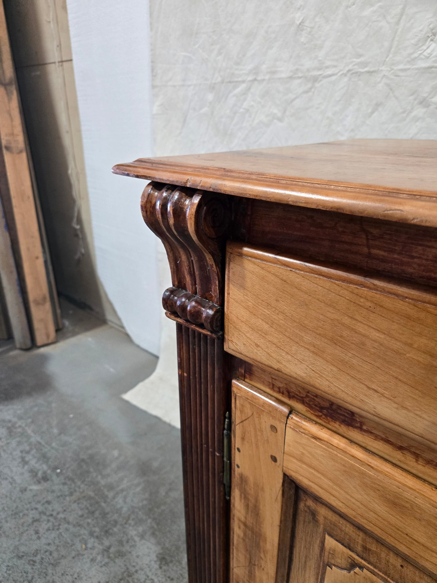 Mid 1800s Cherry Wood Provincial Buffet