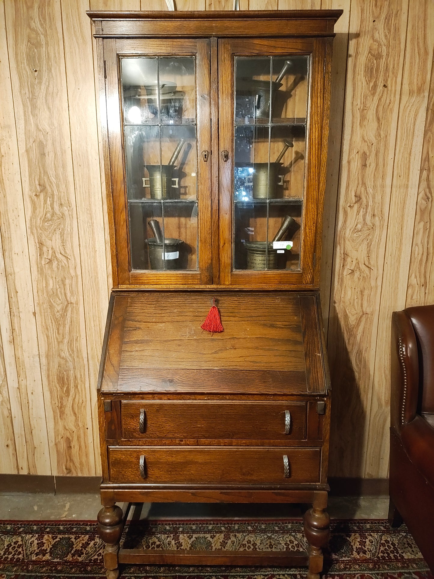 Early 1900s Bureau bookcase desk