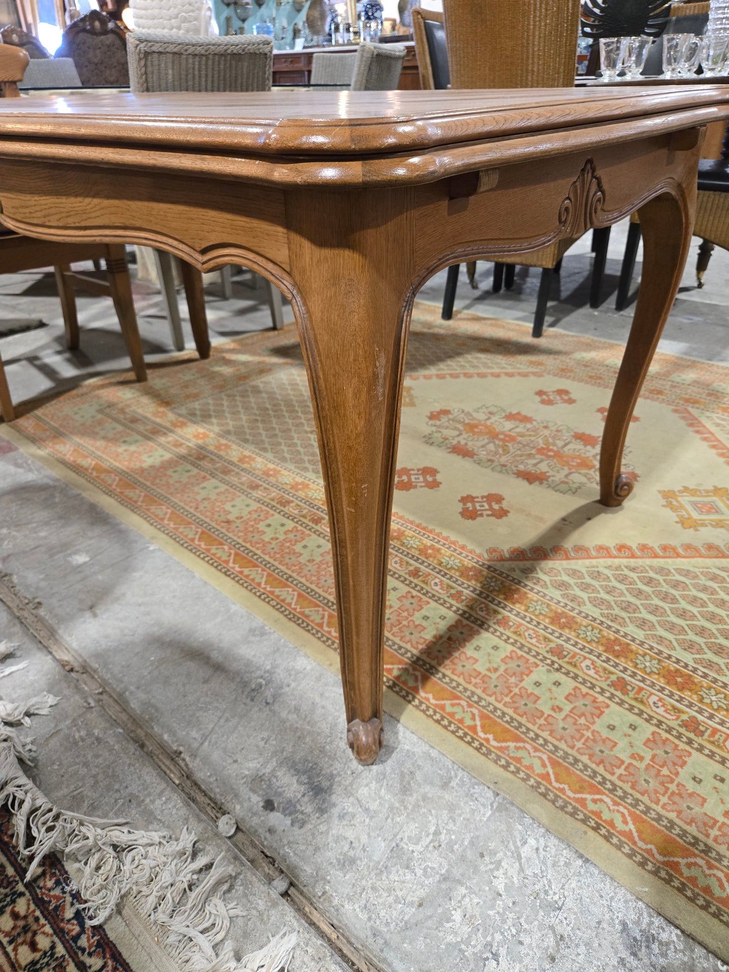 Early Century L15 Draw Leaf Table