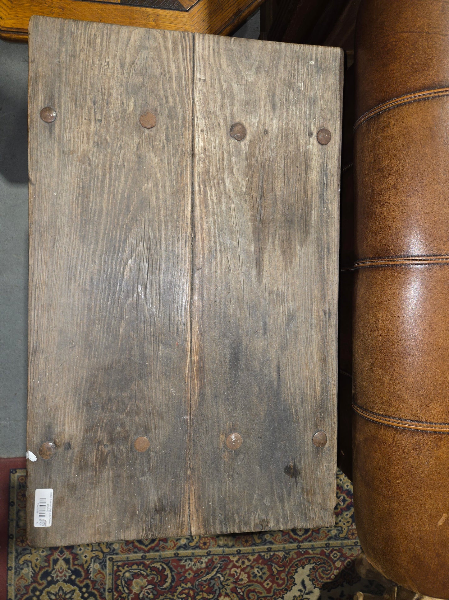 1920s Spanish Oak Side Table
