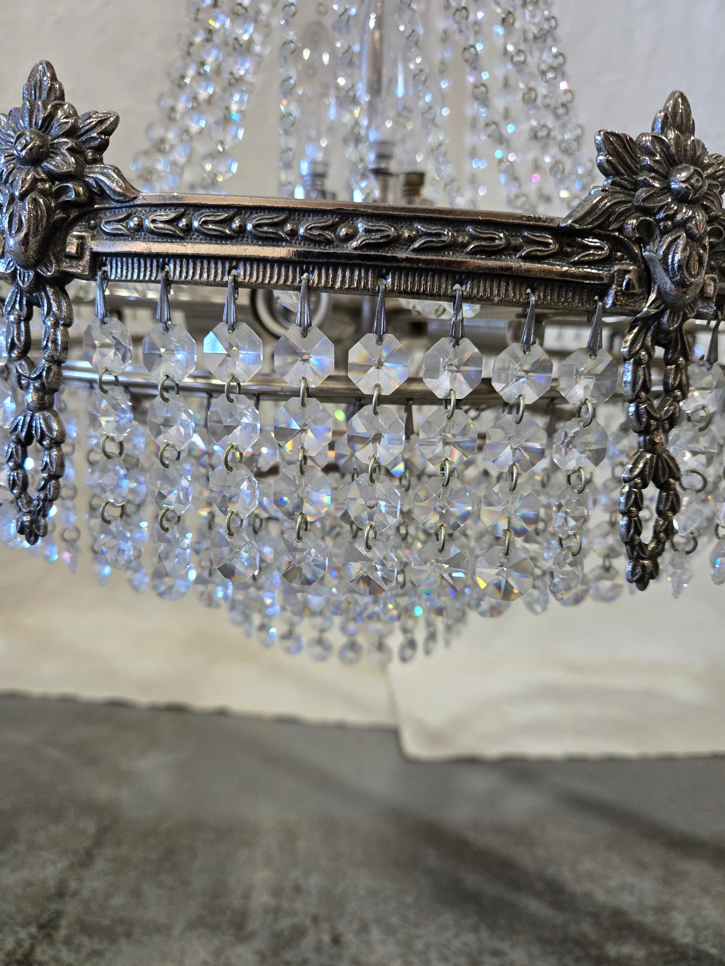 Early Century Neo Classical Chandelier