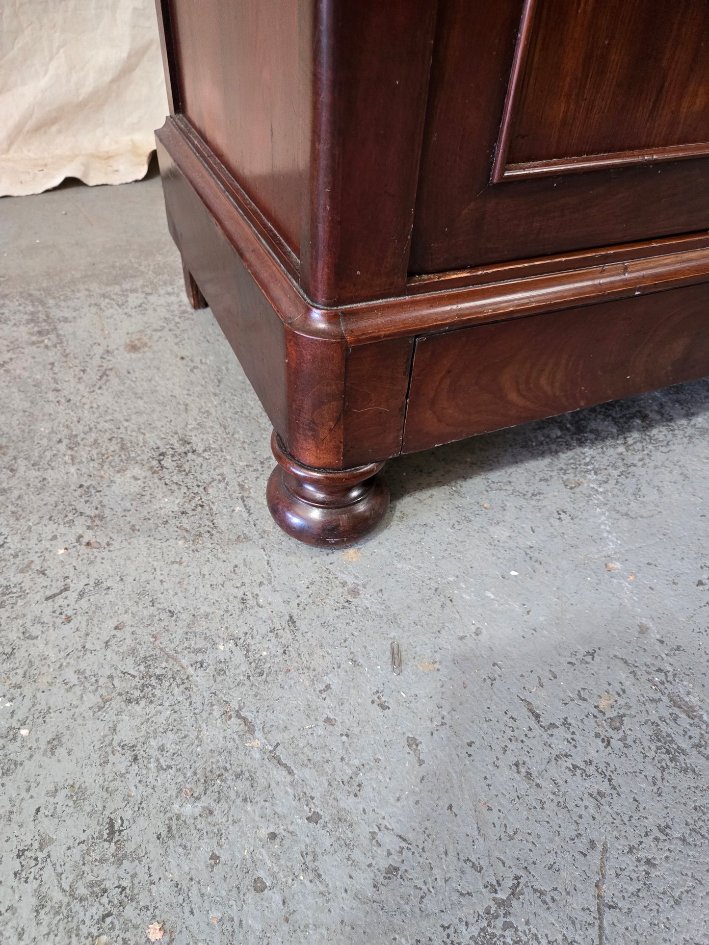 Mid 1800s LPH mahogany armoire