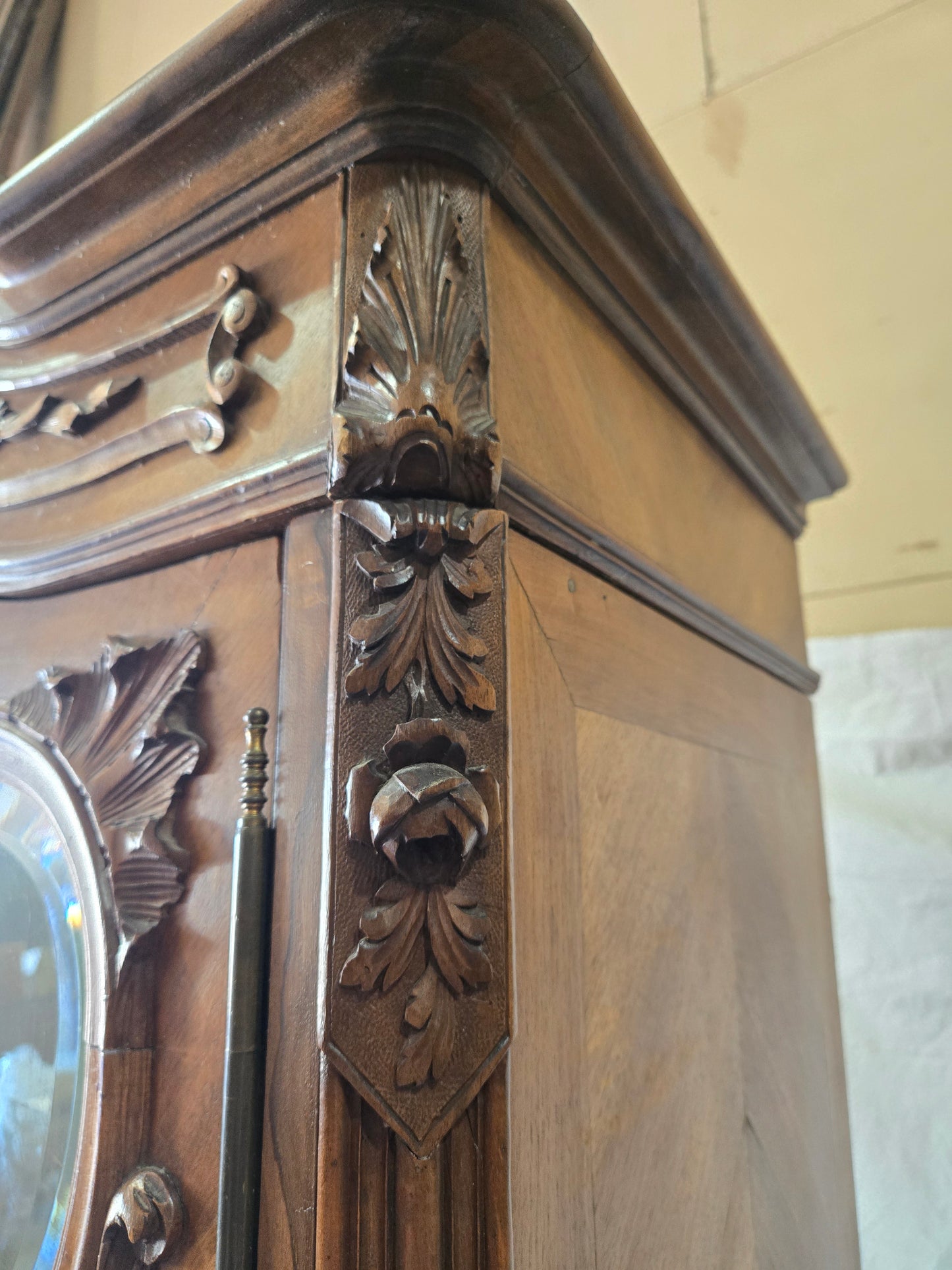 Late 1800s LXV 2 door armoire