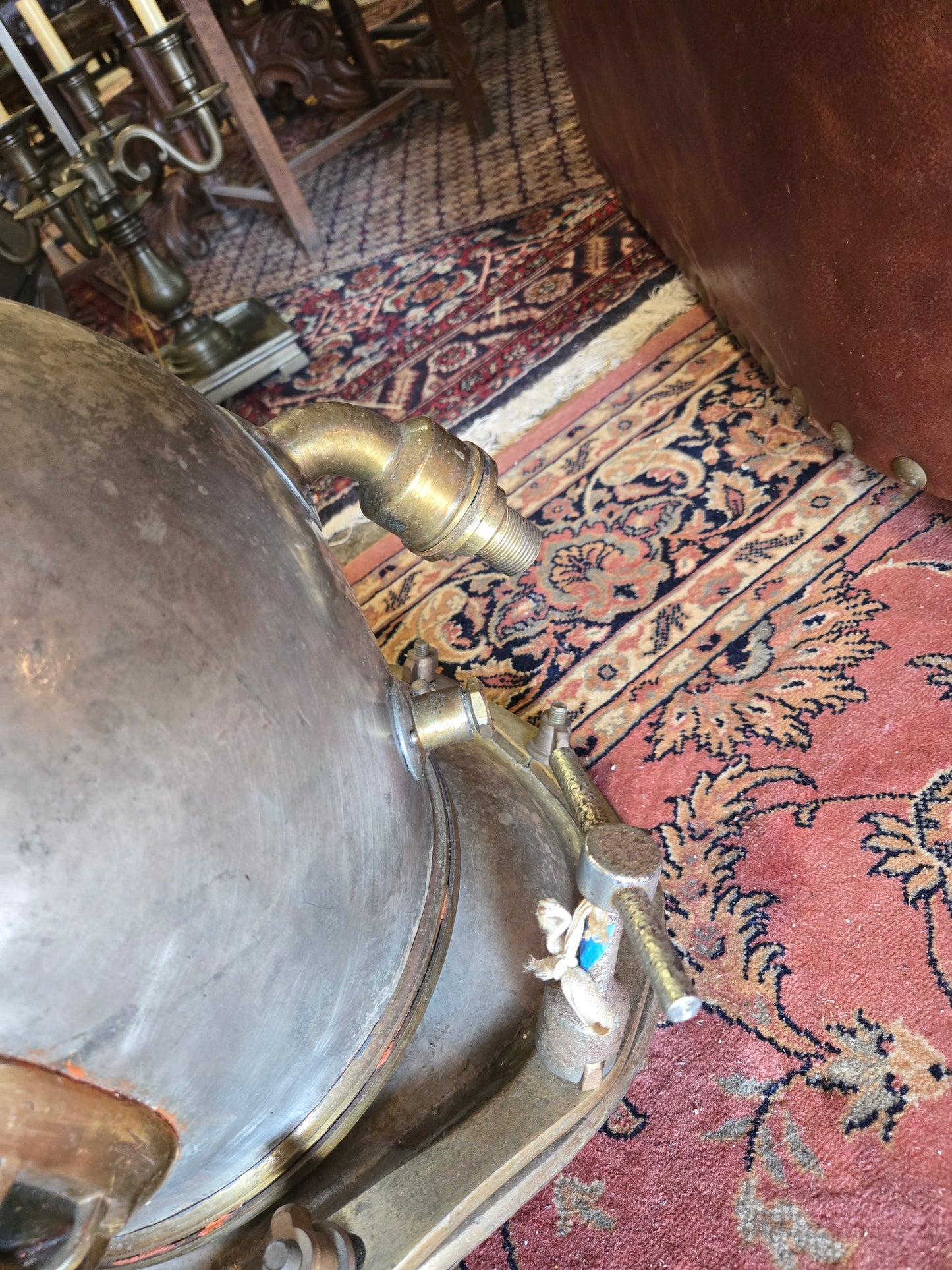 Mid 1900s Huang Hai diving helmet