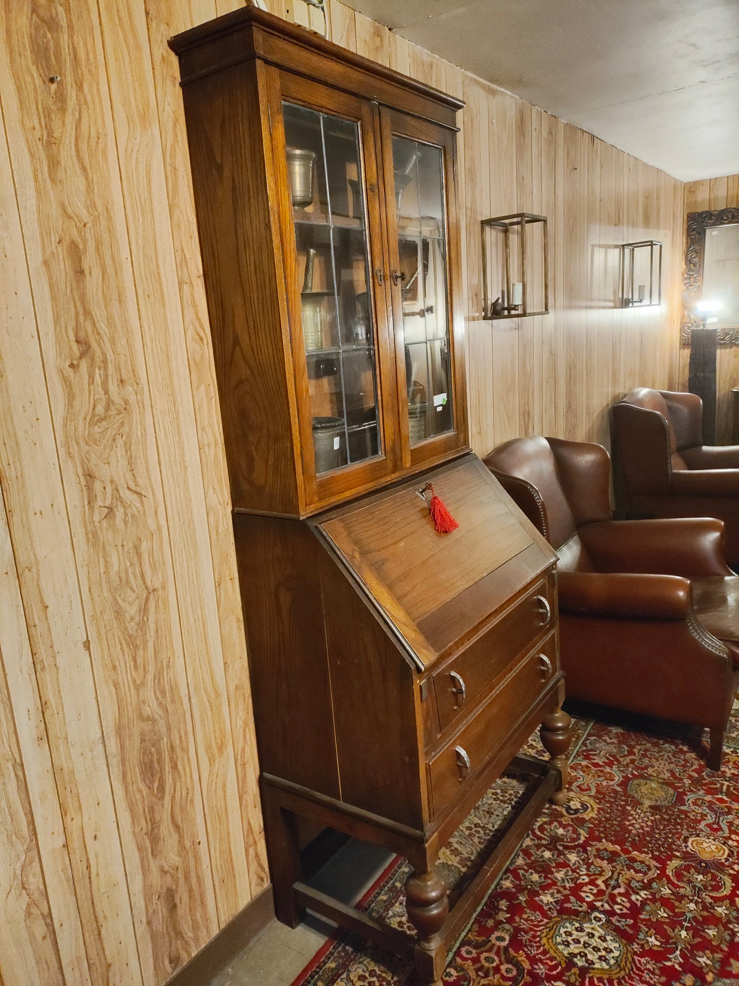 Early 1900s Bureau bookcase desk