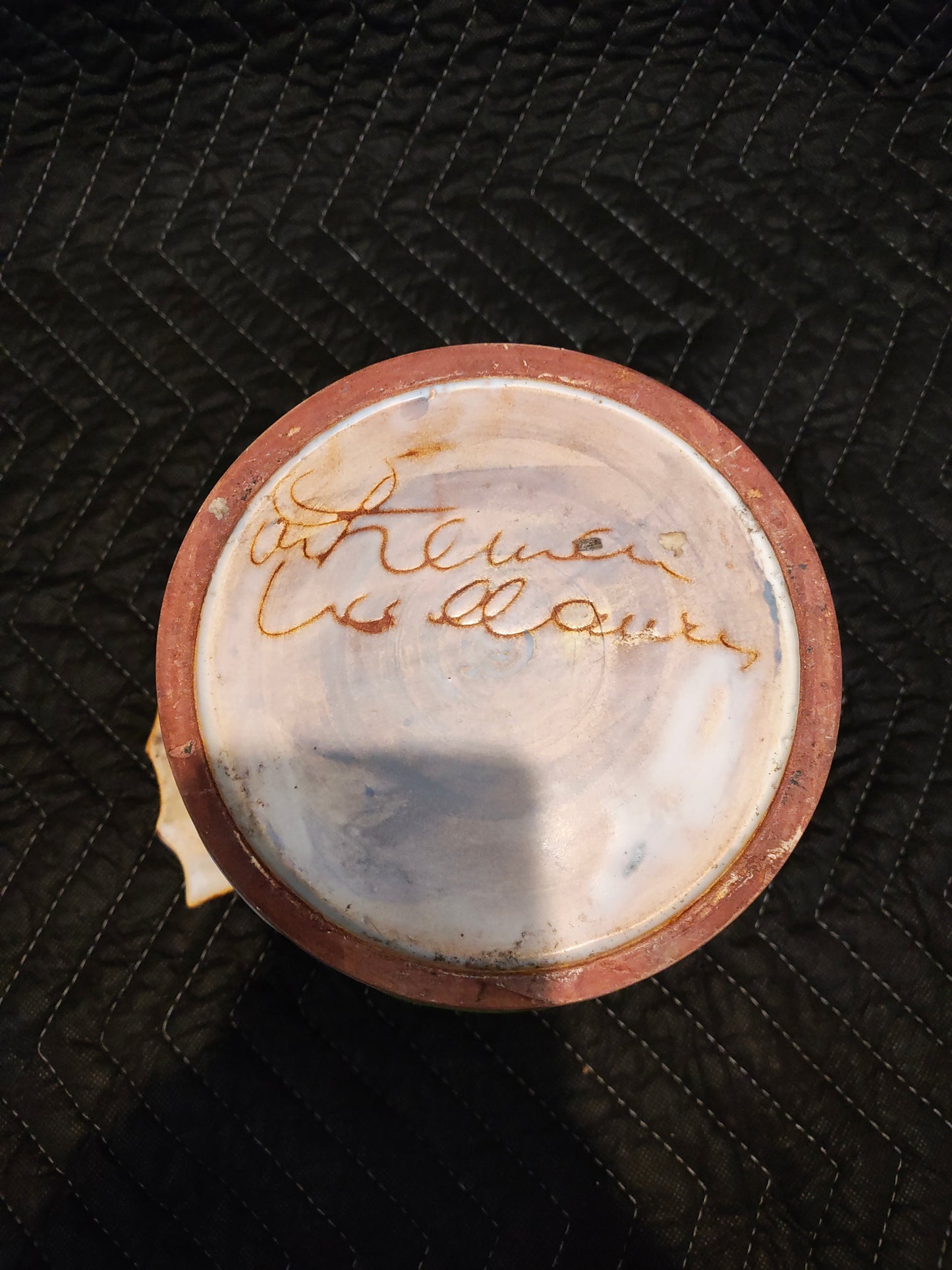 Early 20th Century French Vallauris Art Deco Lidded Ceramic Vessel