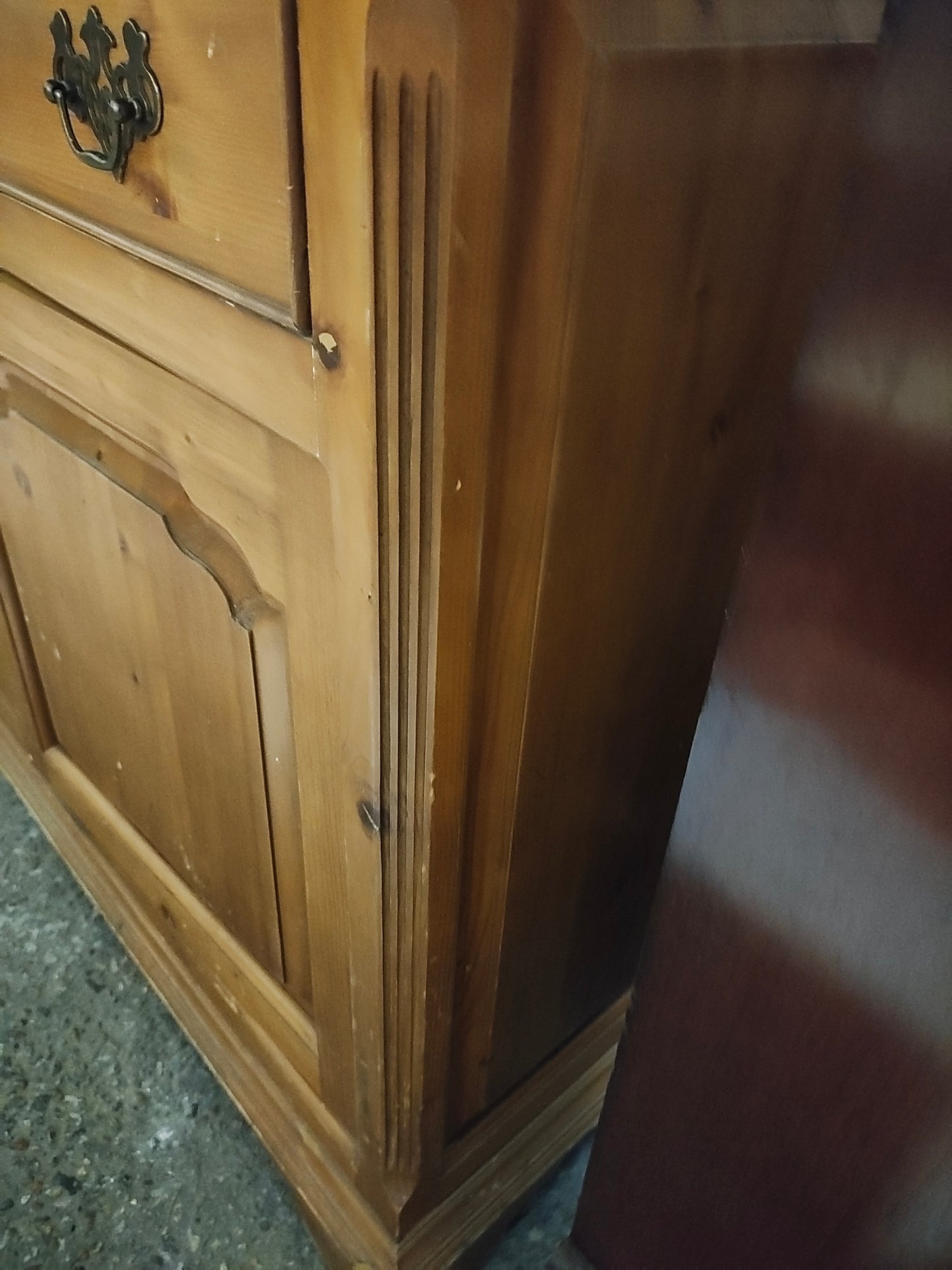 Early 2000s Country French pine sideboard