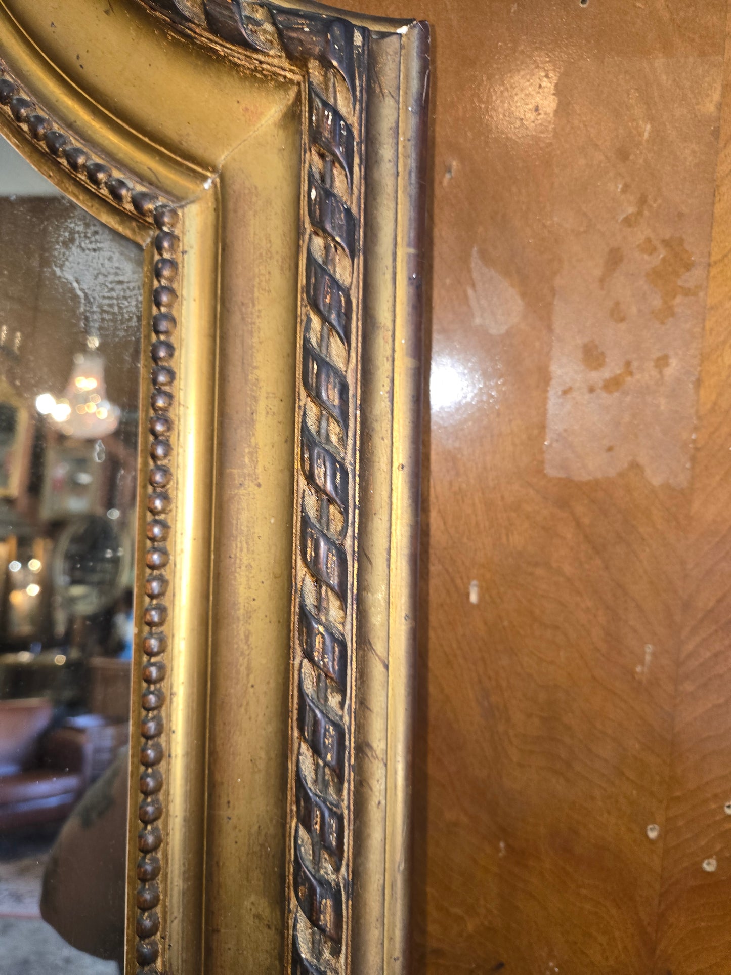 Early 1900s Twisted LPH mirror