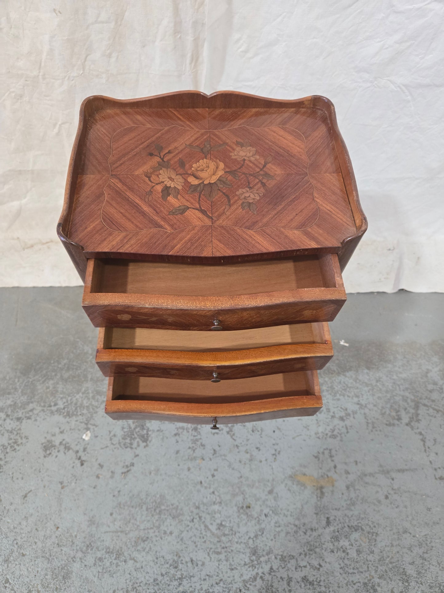 Early Century Louis XV Rosewood Nightstand