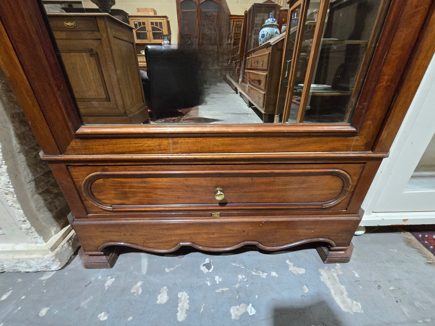 Armoire with Mirror Door
