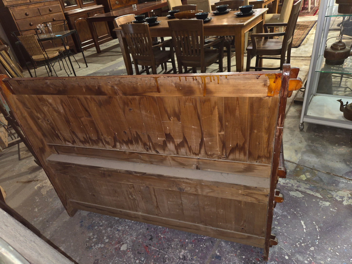 Painted Dutch Bench 1880 Holland