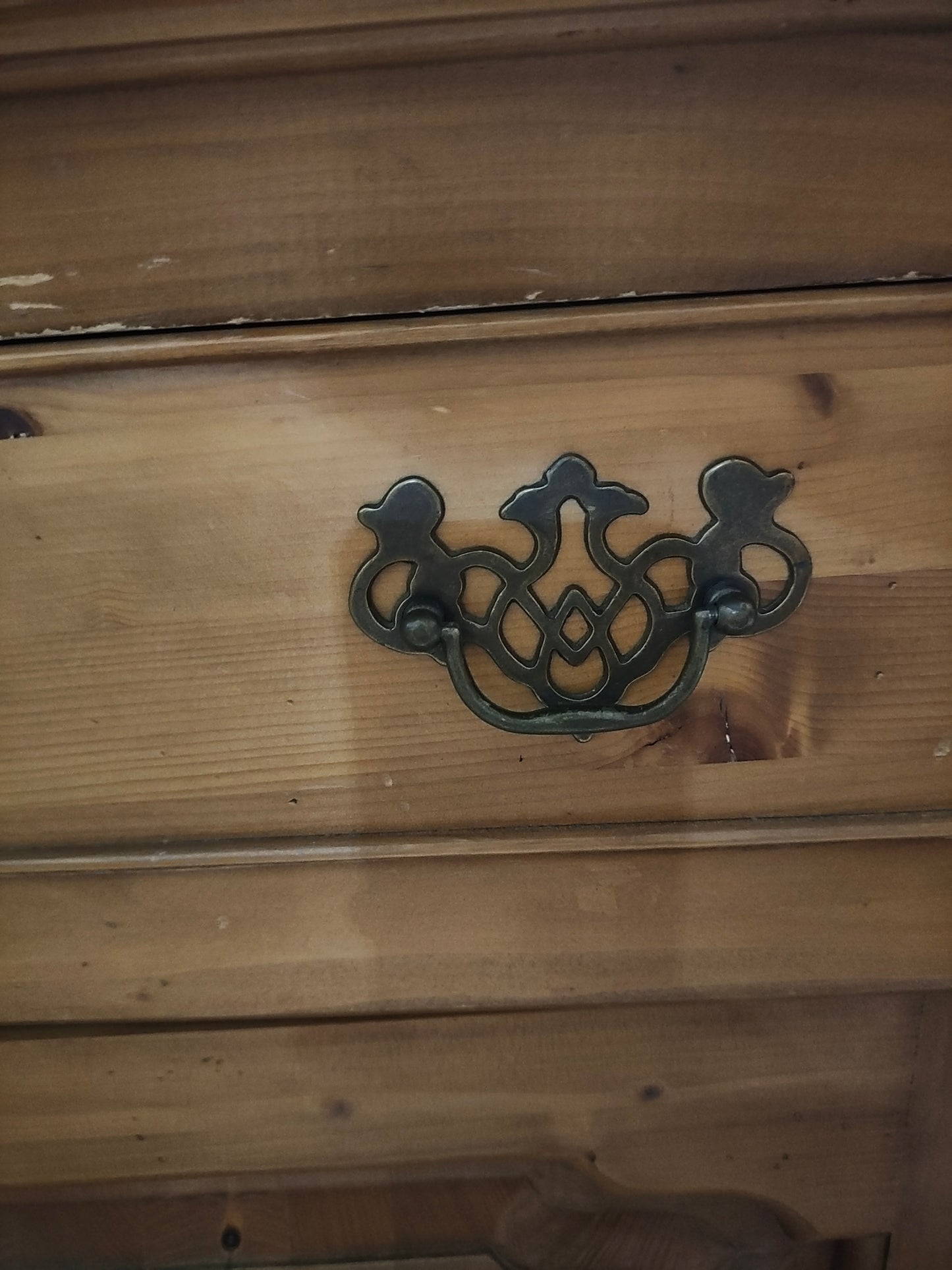 Early 2000s Country French pine sideboard