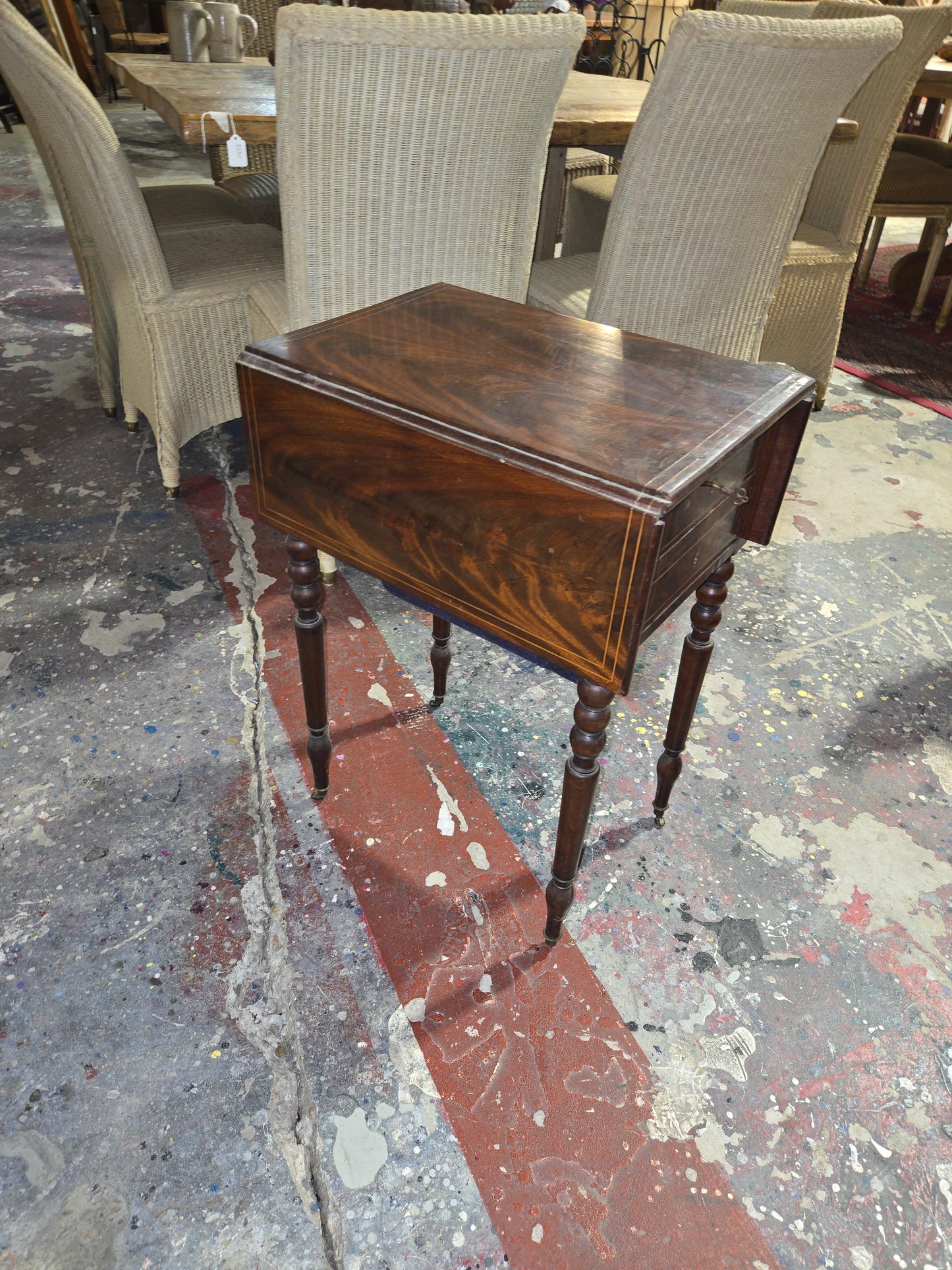 Burled Walnut Occasional Table
