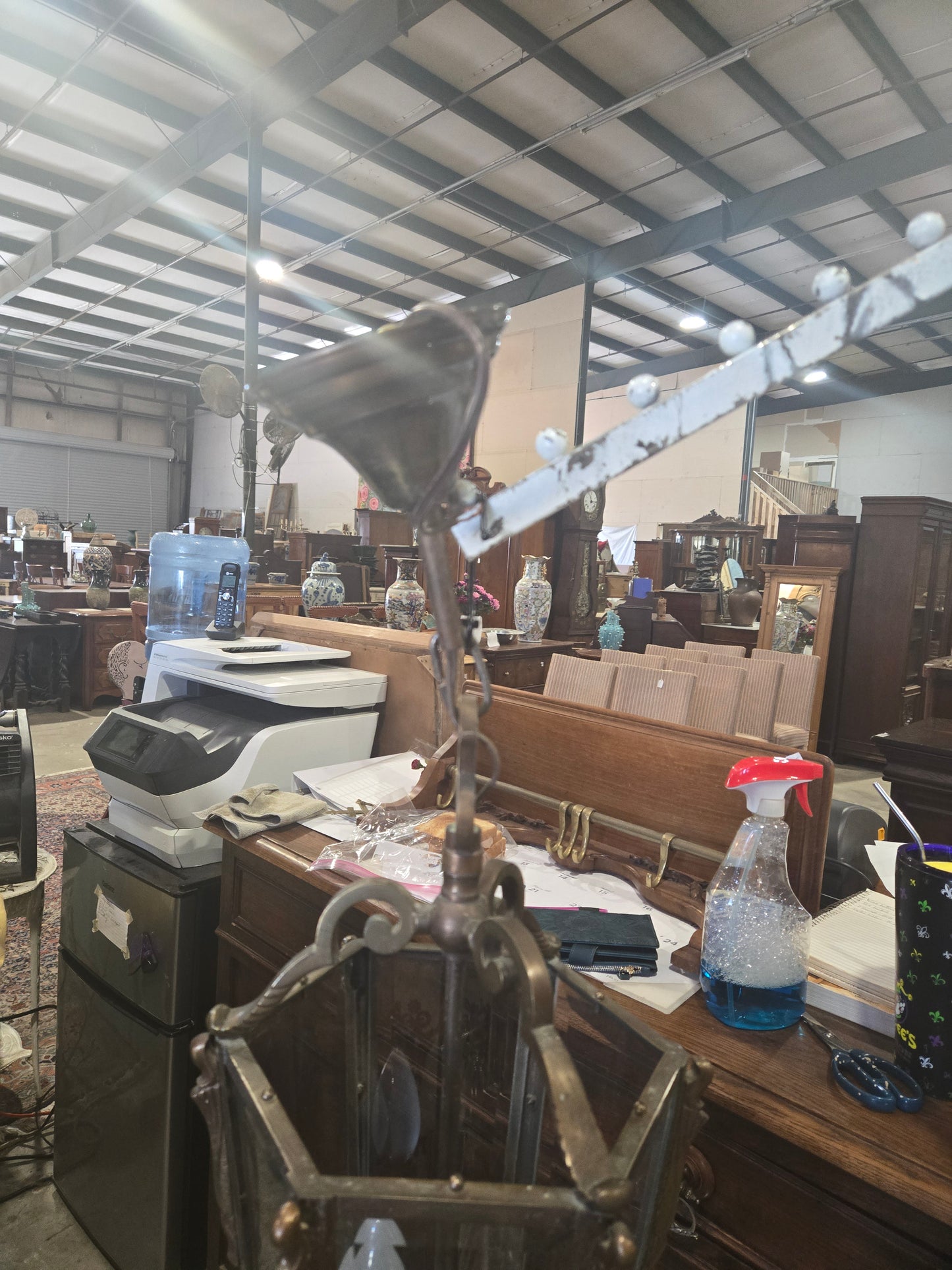 Early 1950s Lantern chandelier