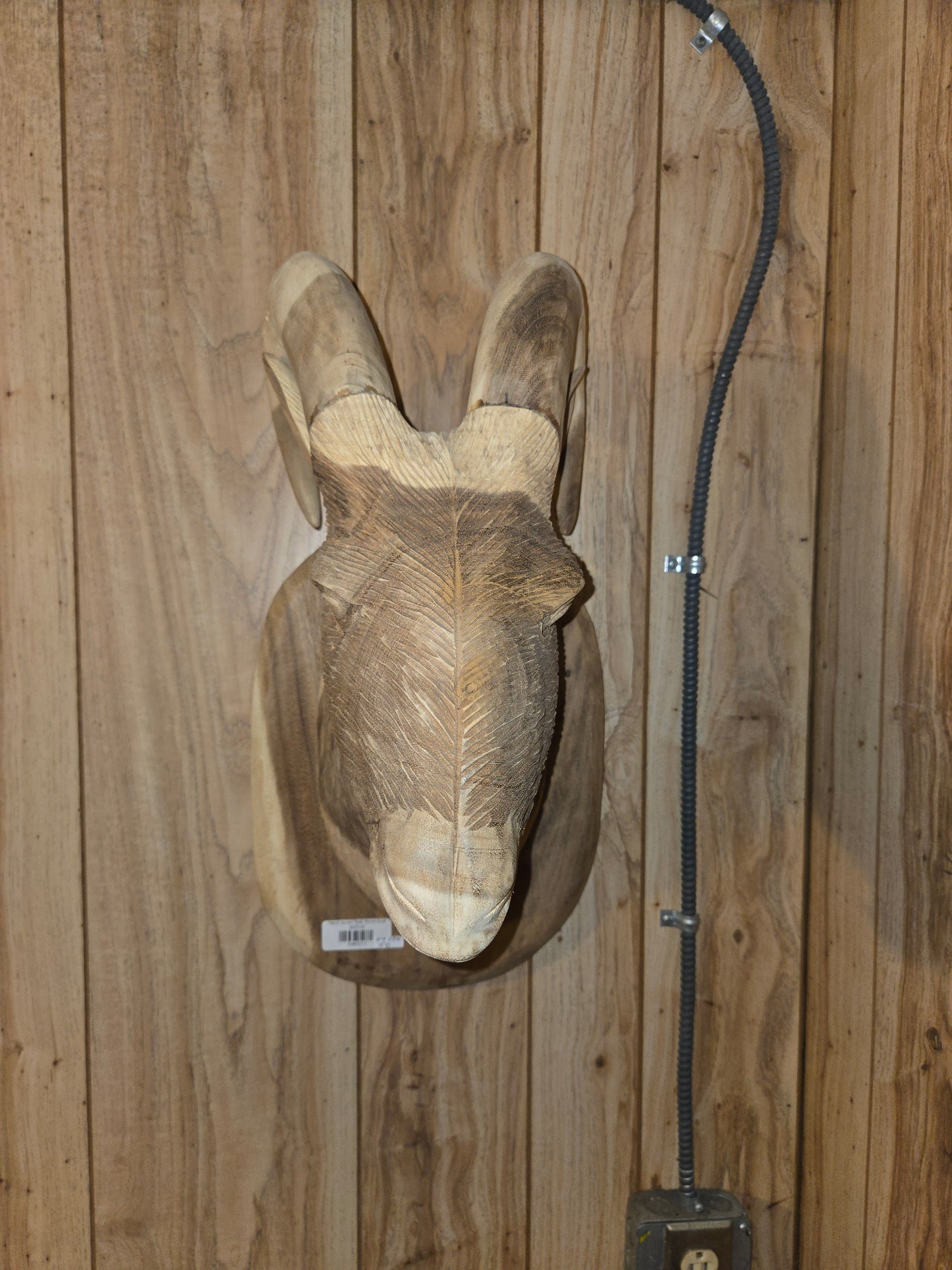 Hand carved Teak Wood Goat