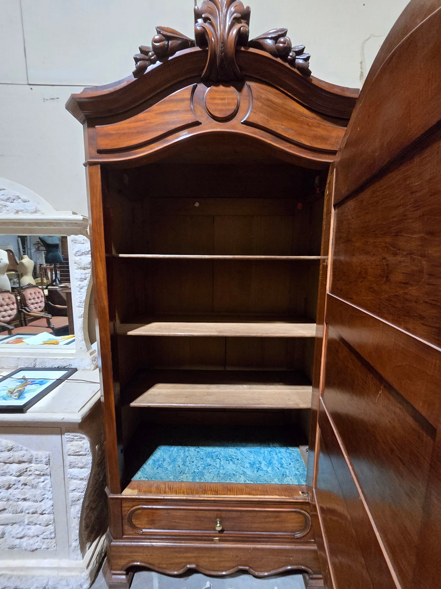 Armoire with Mirror Door