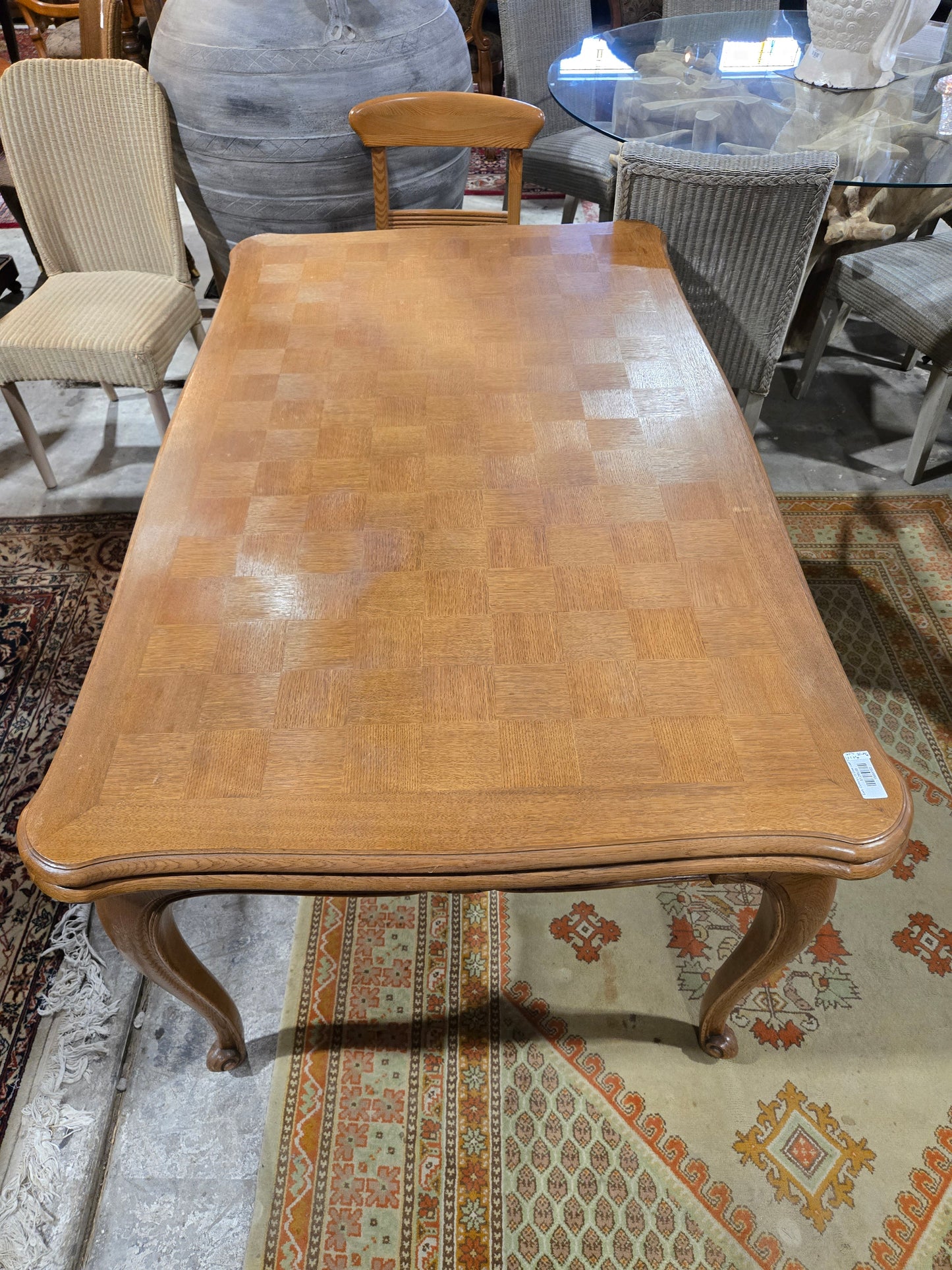 Early Century L15 Draw Leaf Table