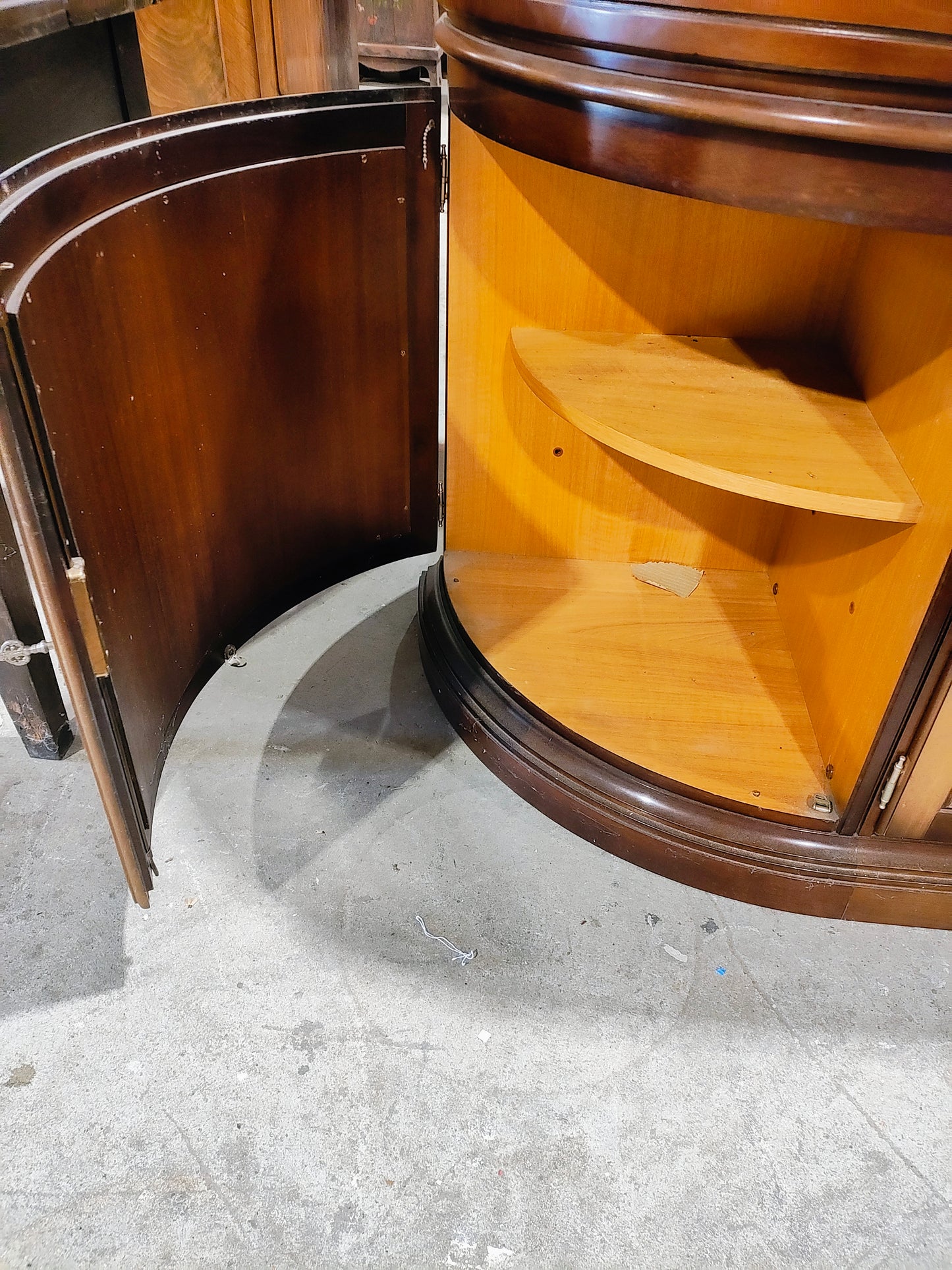Early 1900s Baroque Sideboard w marble