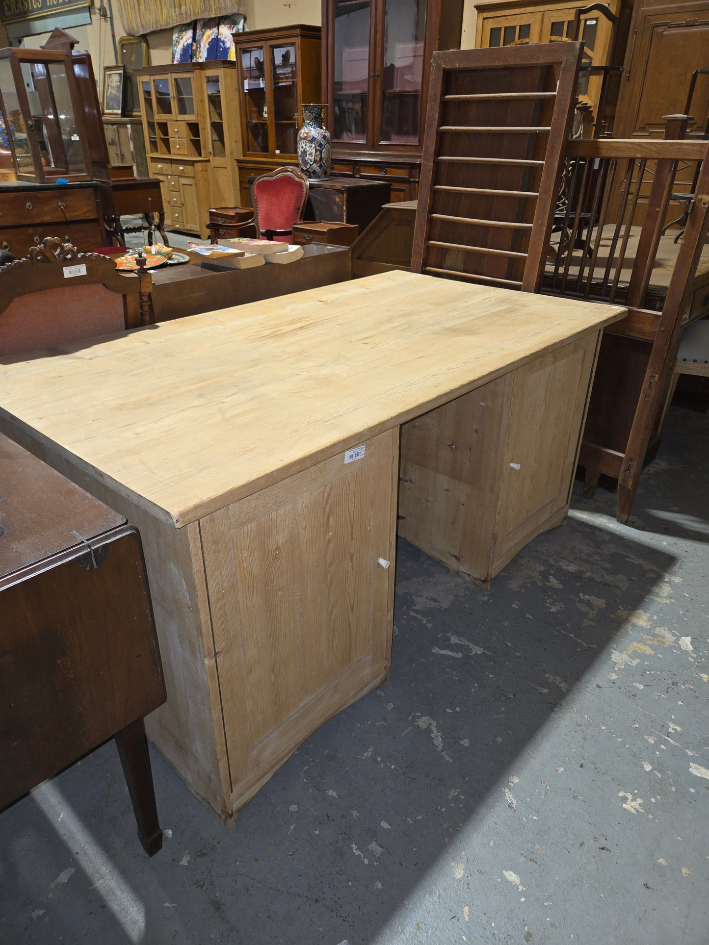 German Pine Desk