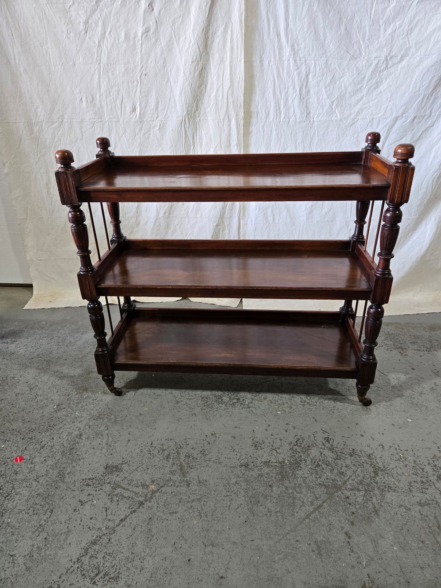 Late 1800s Mahogany console table