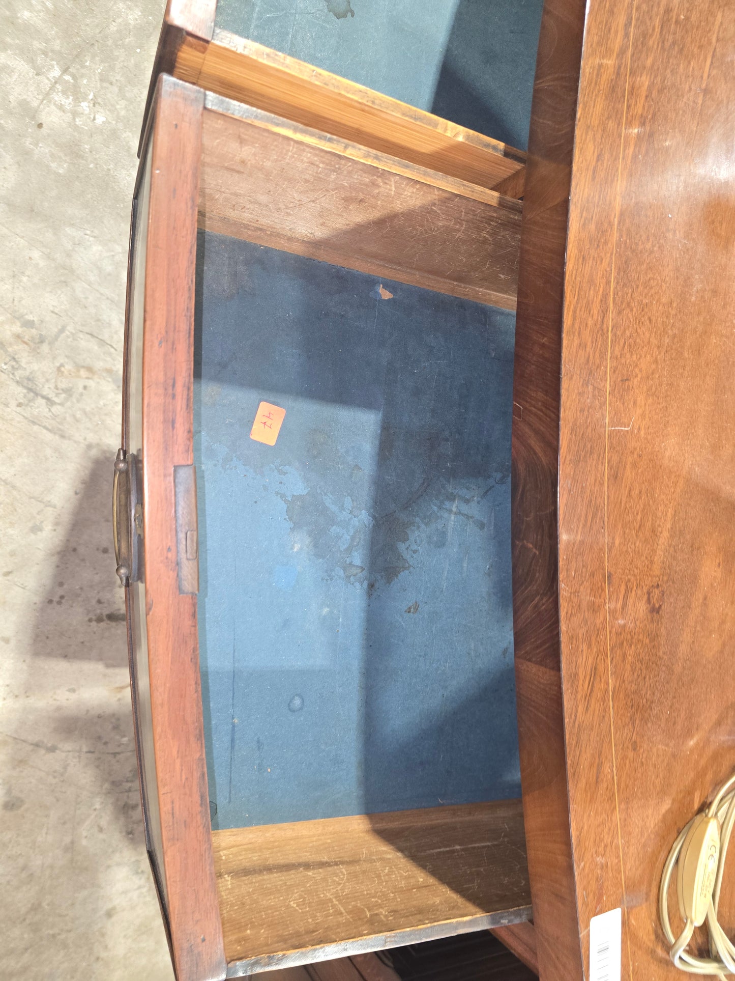 Late 1800s English Inlaid Dresser
