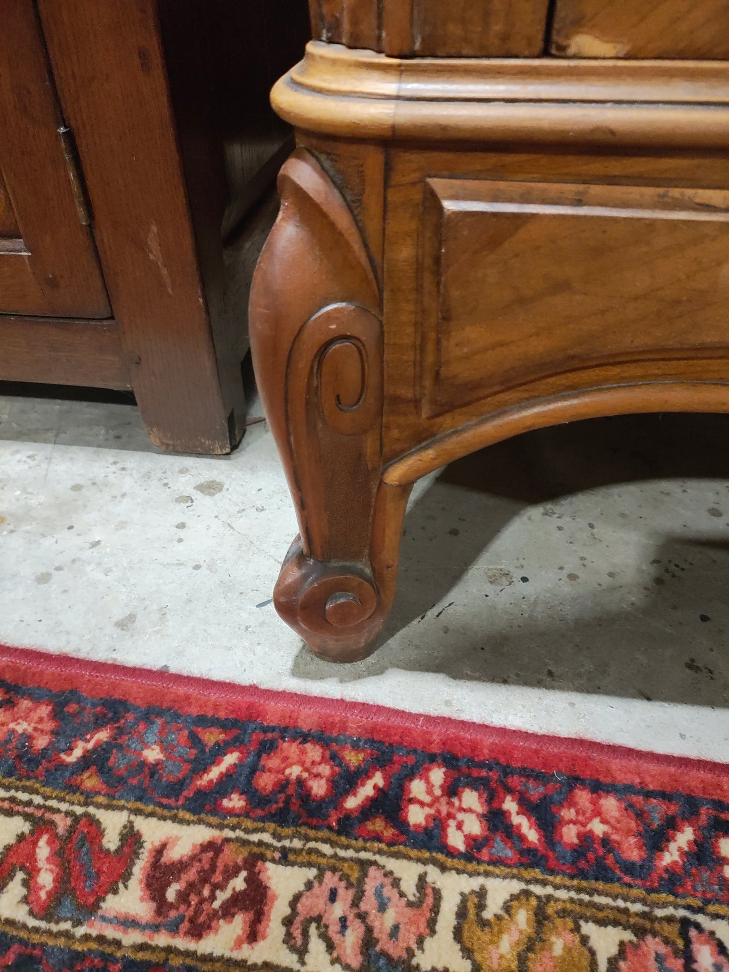 Late 1800s LXV 3 door armoire