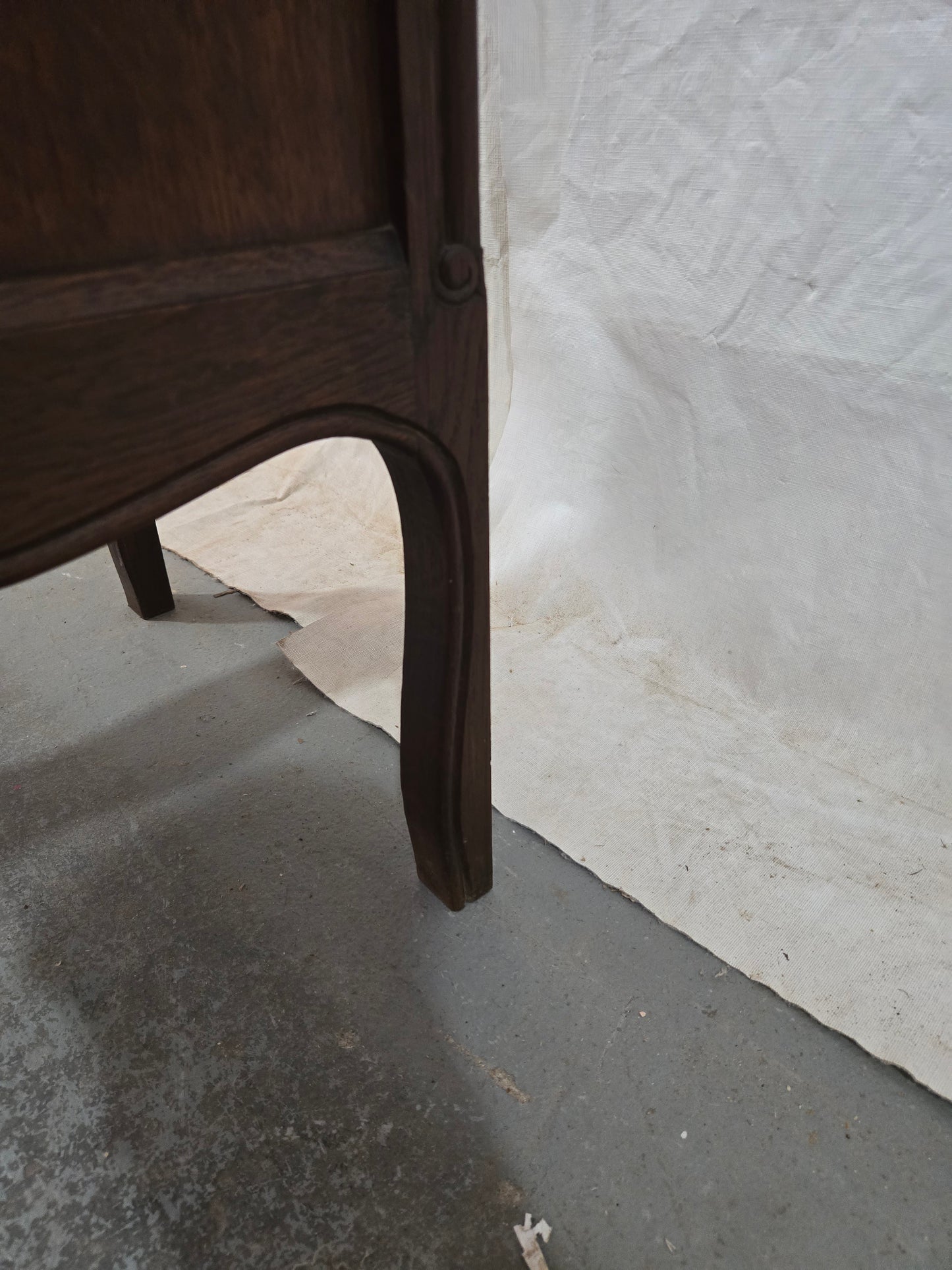 Early Century Louis XV Oak nightstand