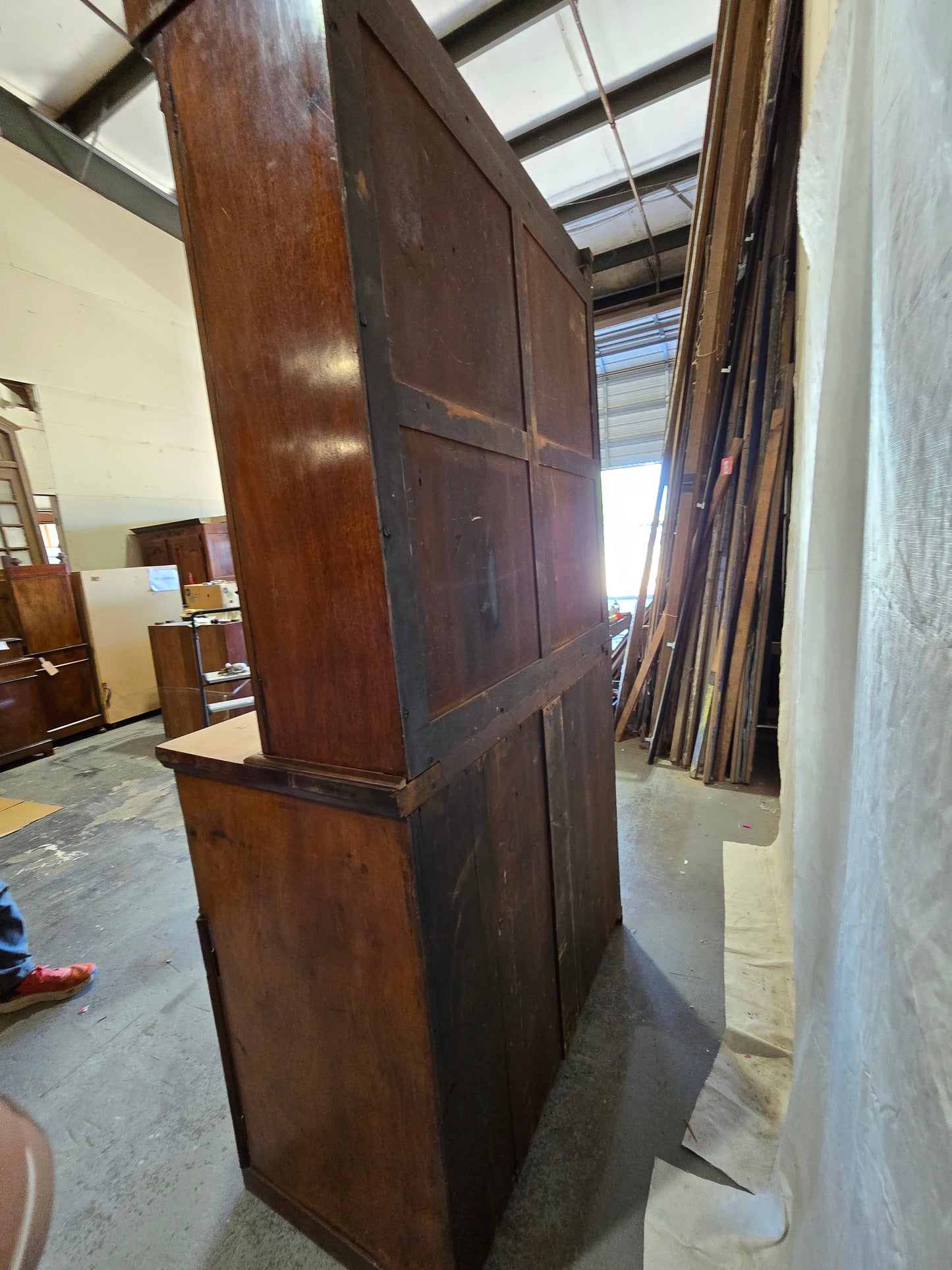 Mid 1800s English Buro bookcase